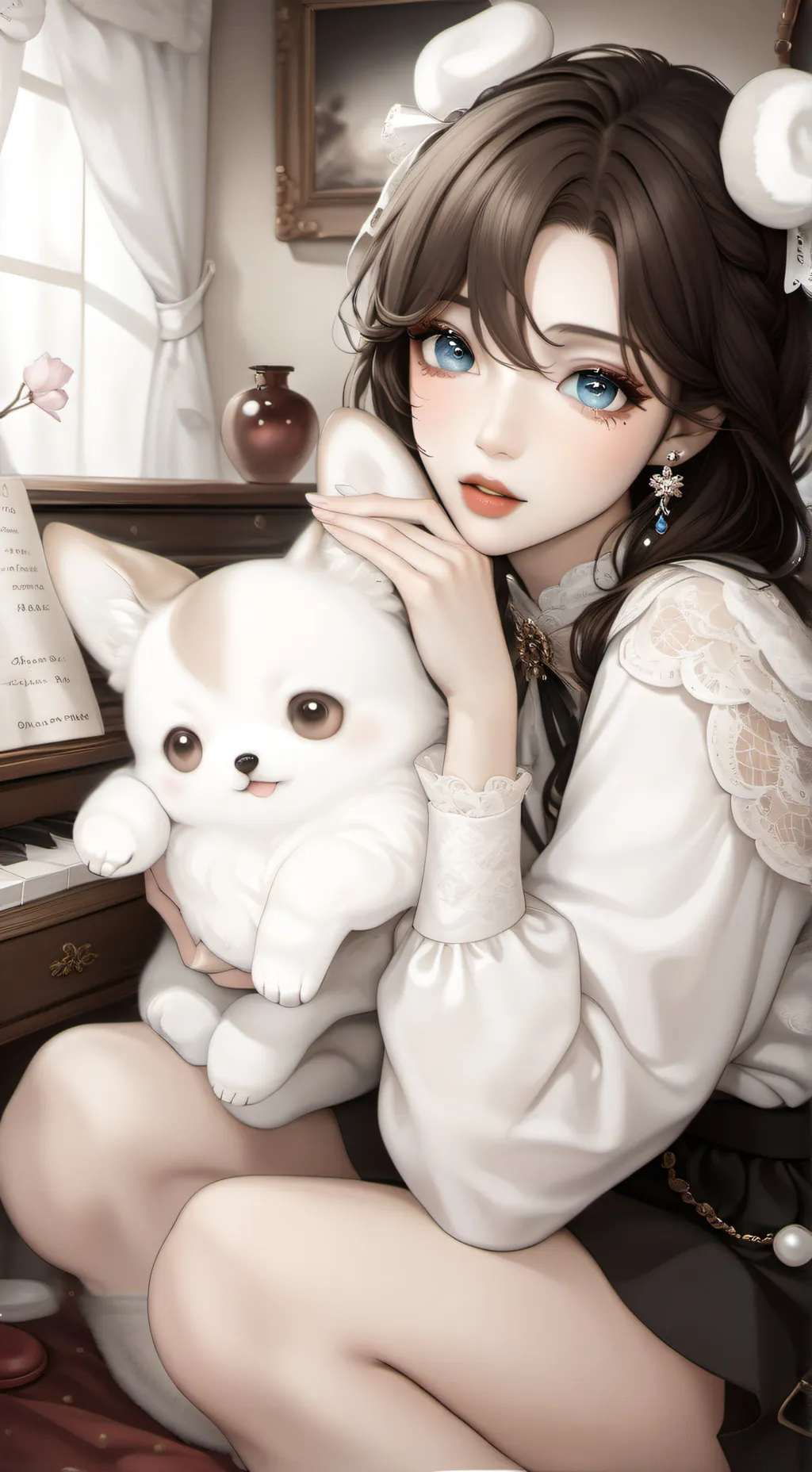 ai character: Sanya background