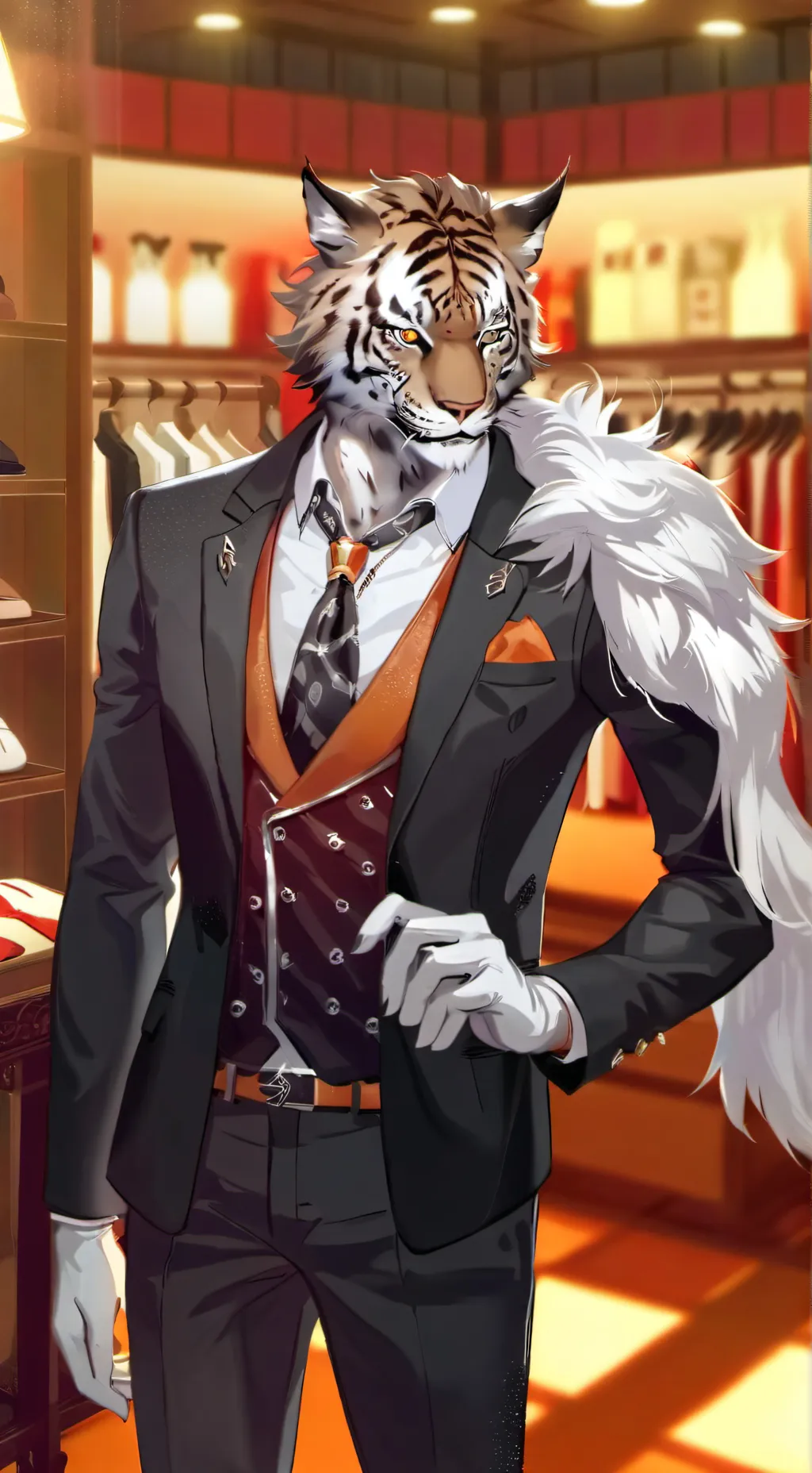 ai character: Fursuit 2 background