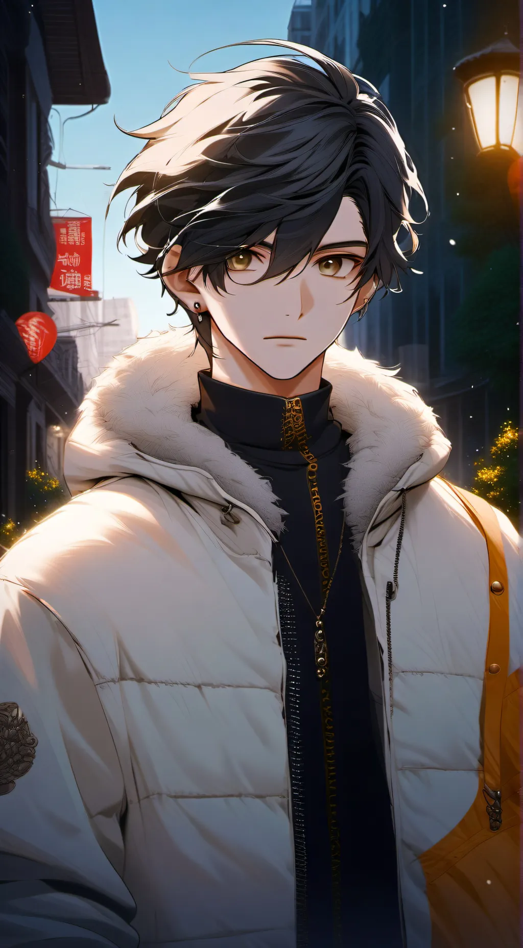 ai character: andre background