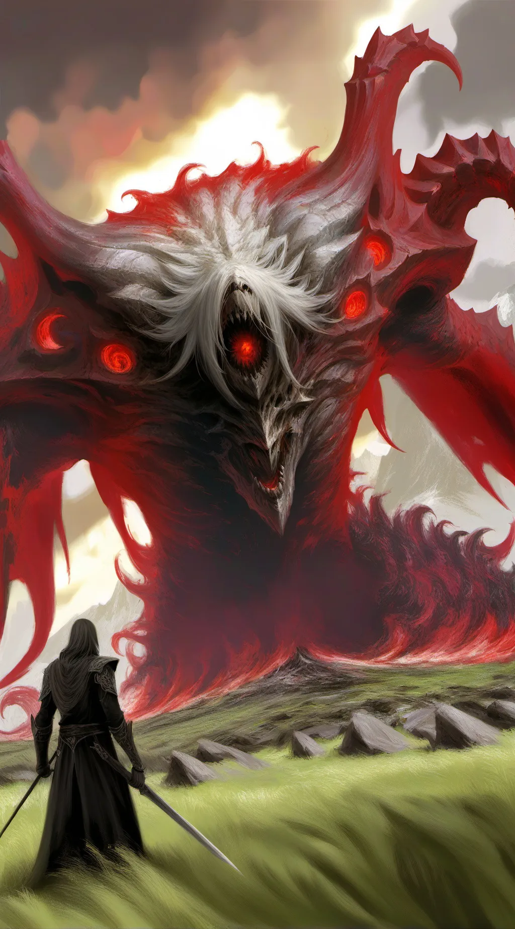 ai character: Void guardian background