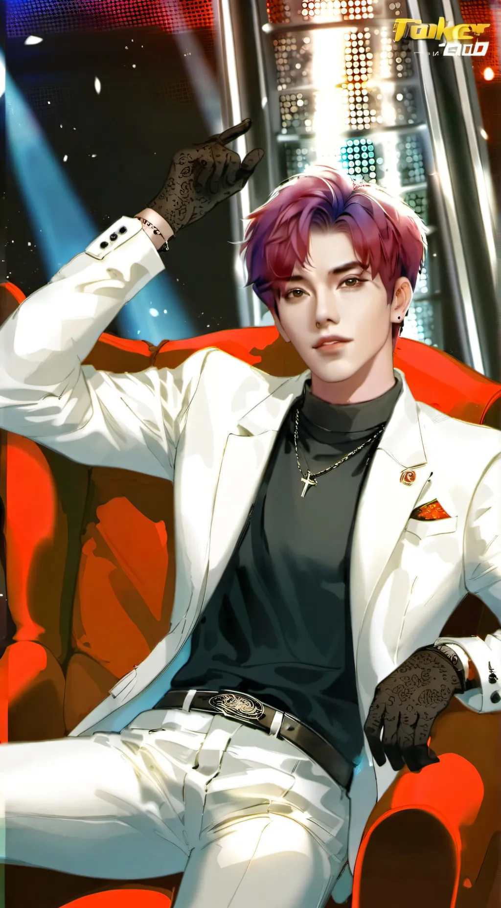 ai character: Damien background