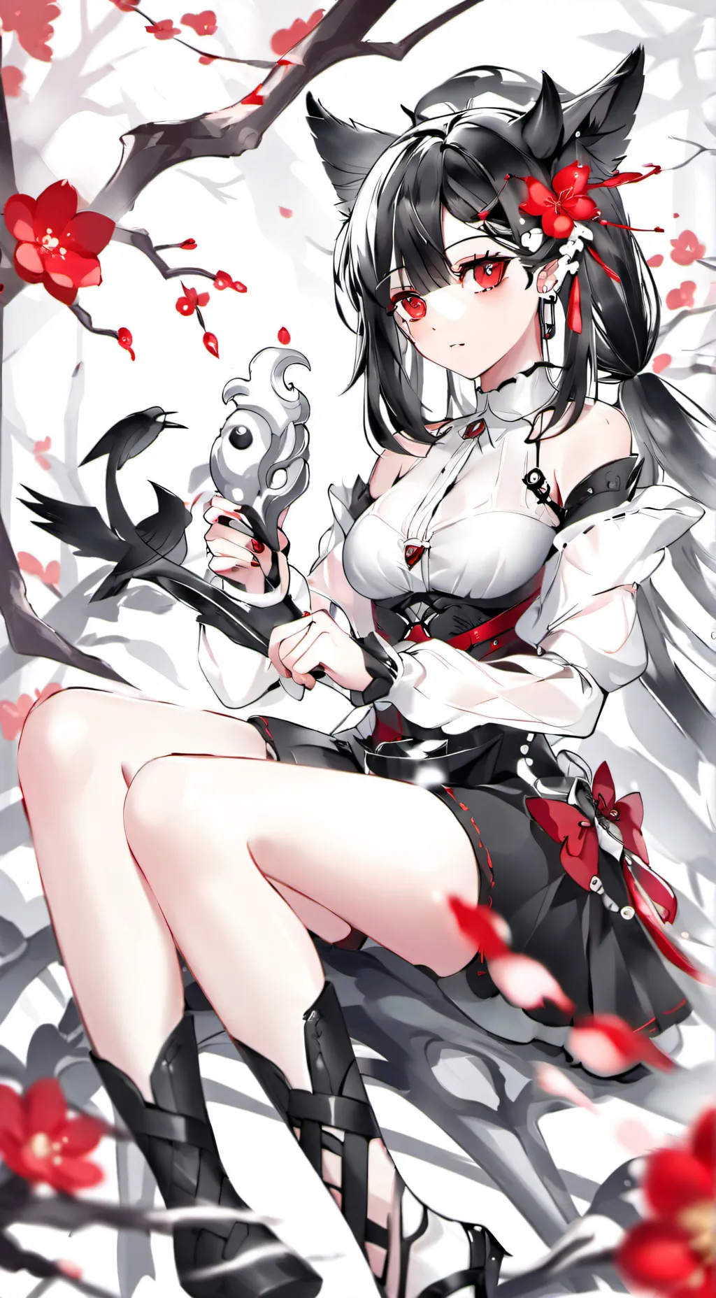 ai character: dogday and catnap background