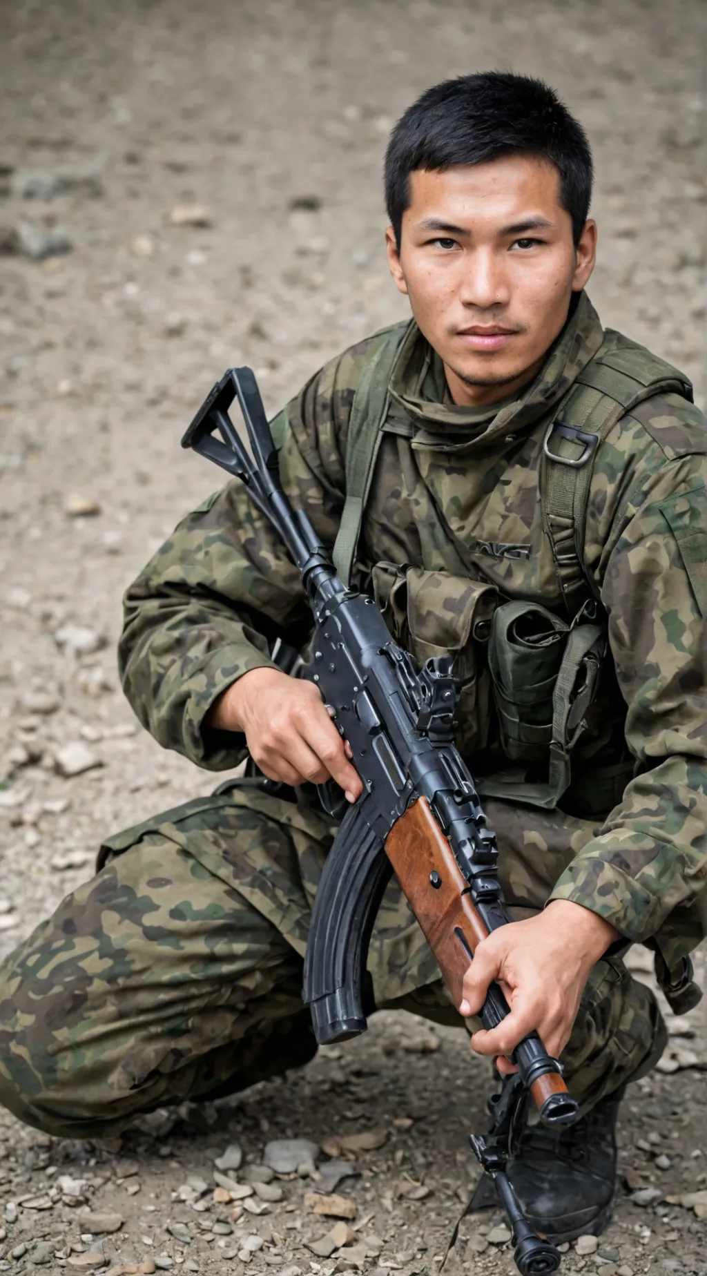 ai character: military  background