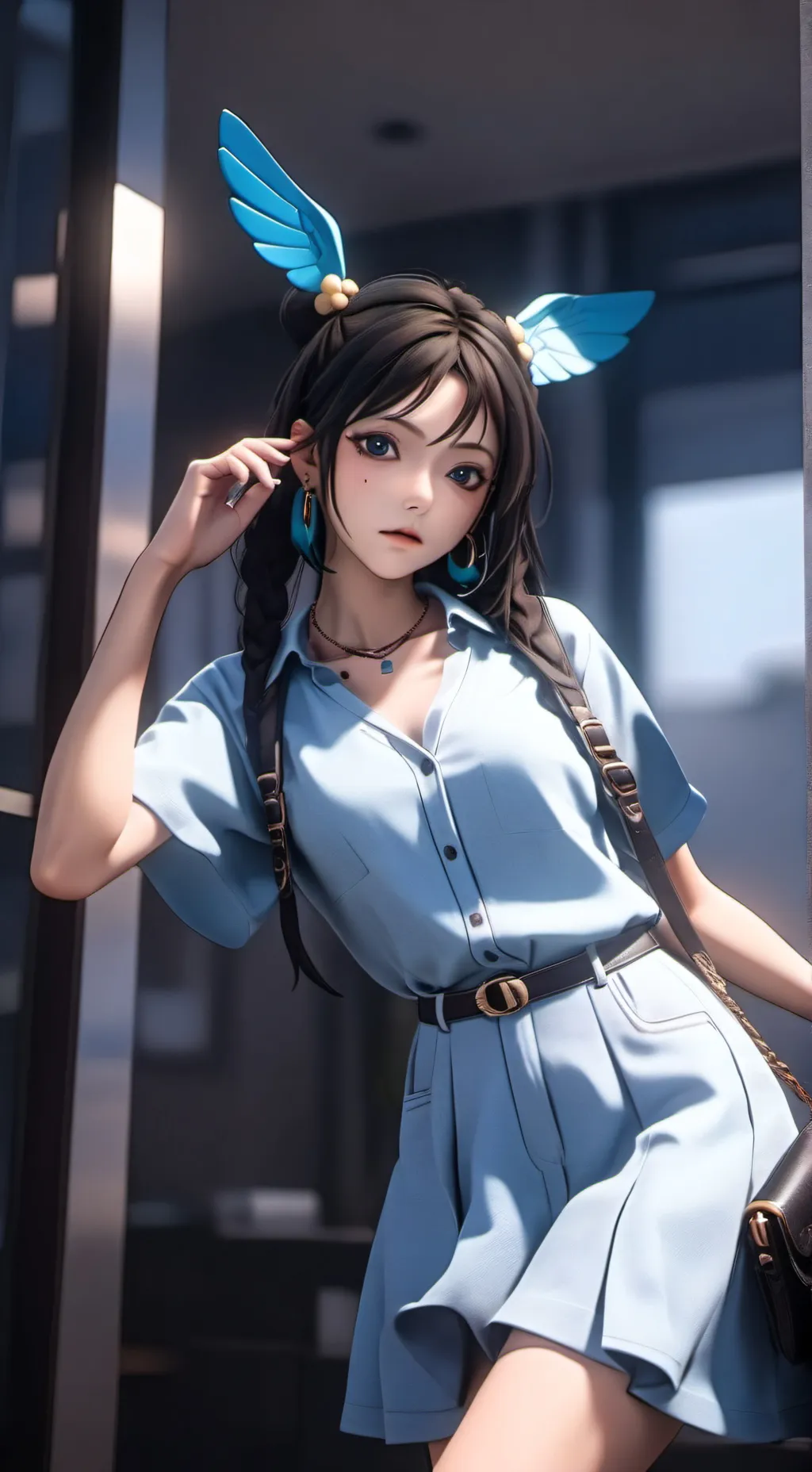 ai character: Jade background