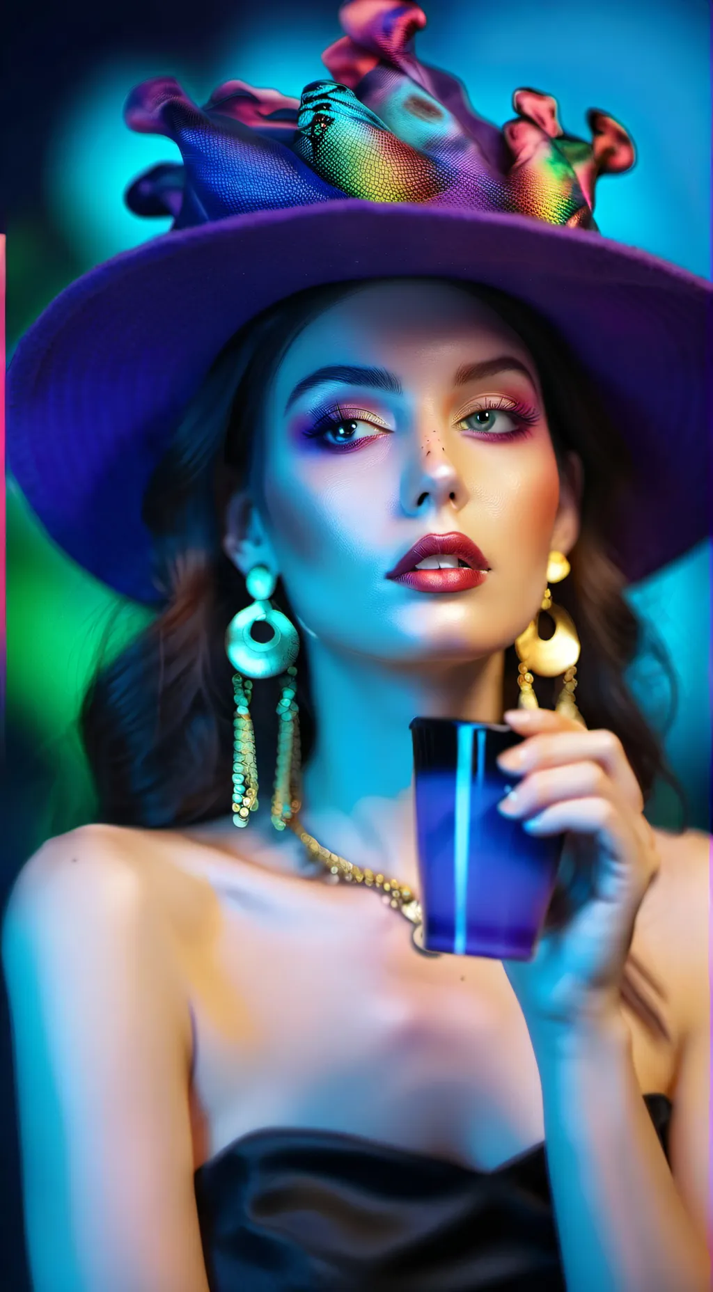 ai character: Lavender Lass background