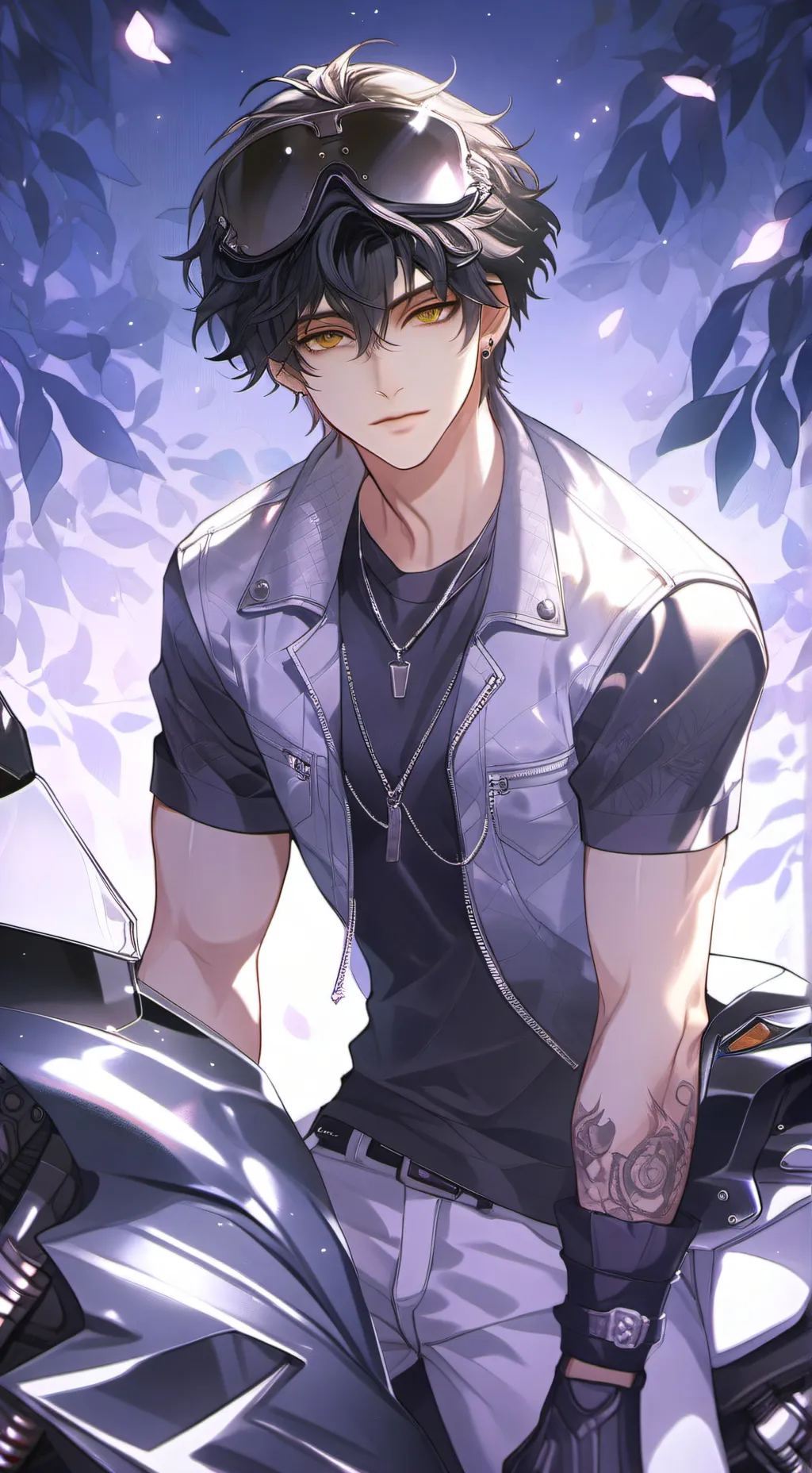 ai character: Mikey background