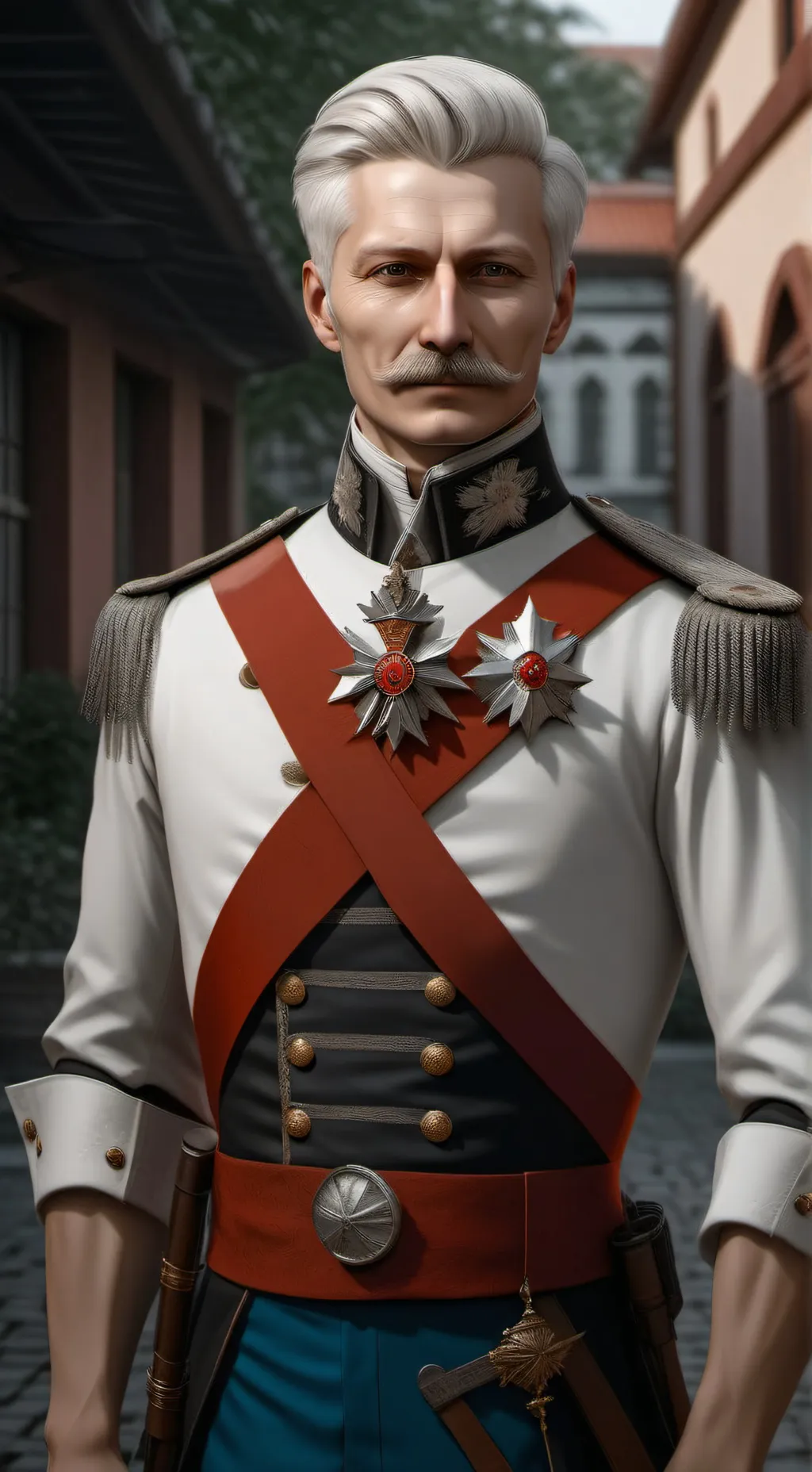 ai character: Prussia background