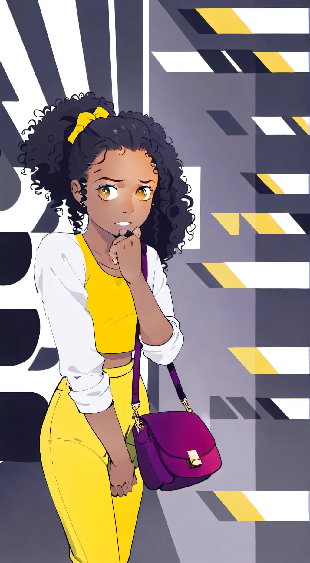 ai character: 💜test💪😘 background