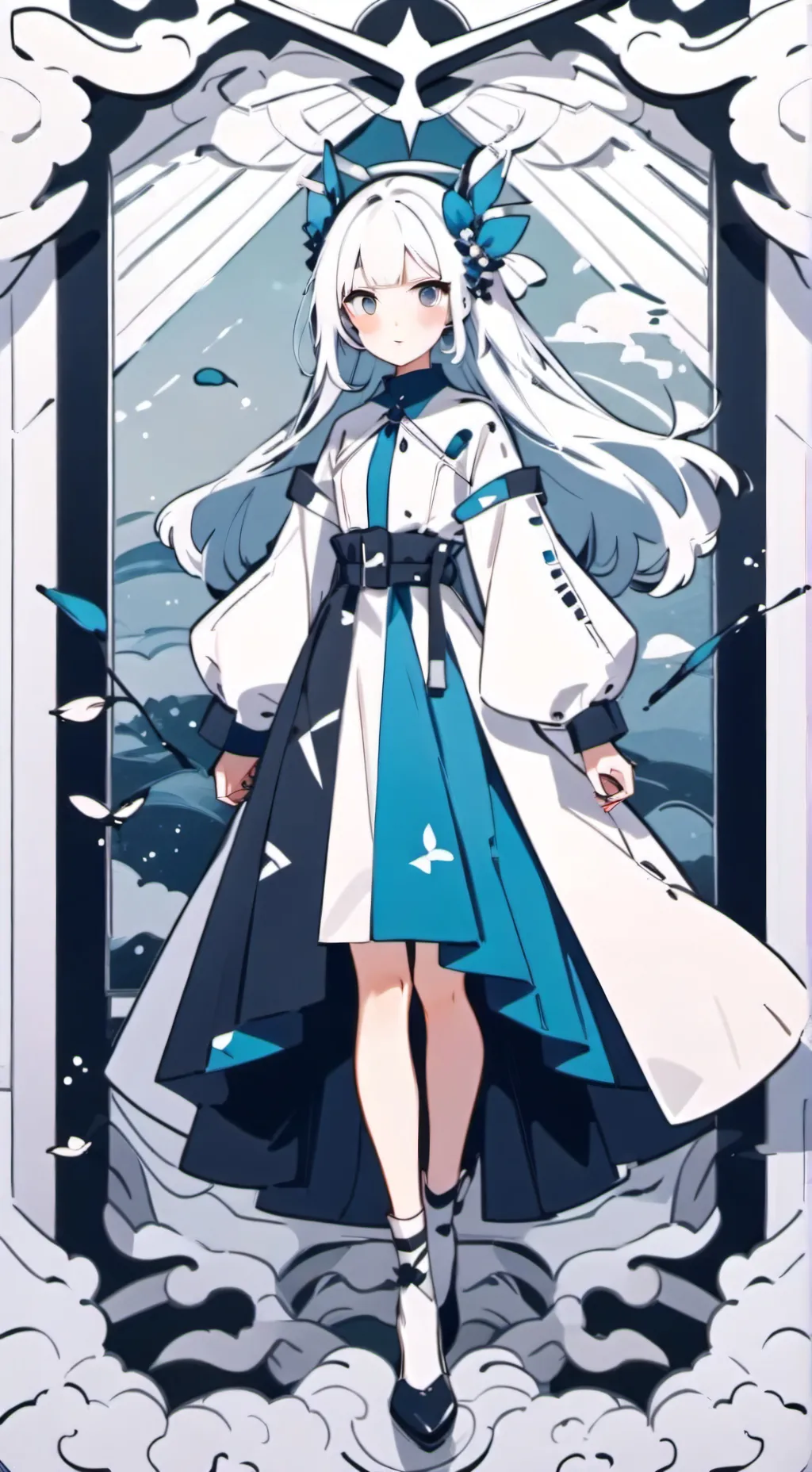 ai character: Maria  background