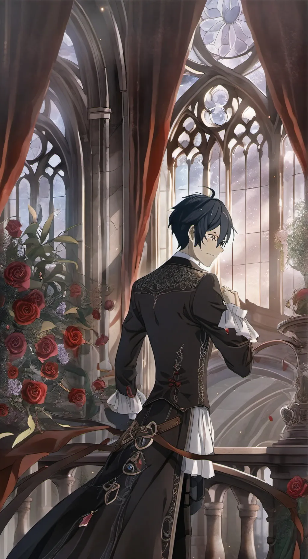 ai character: Zach  background