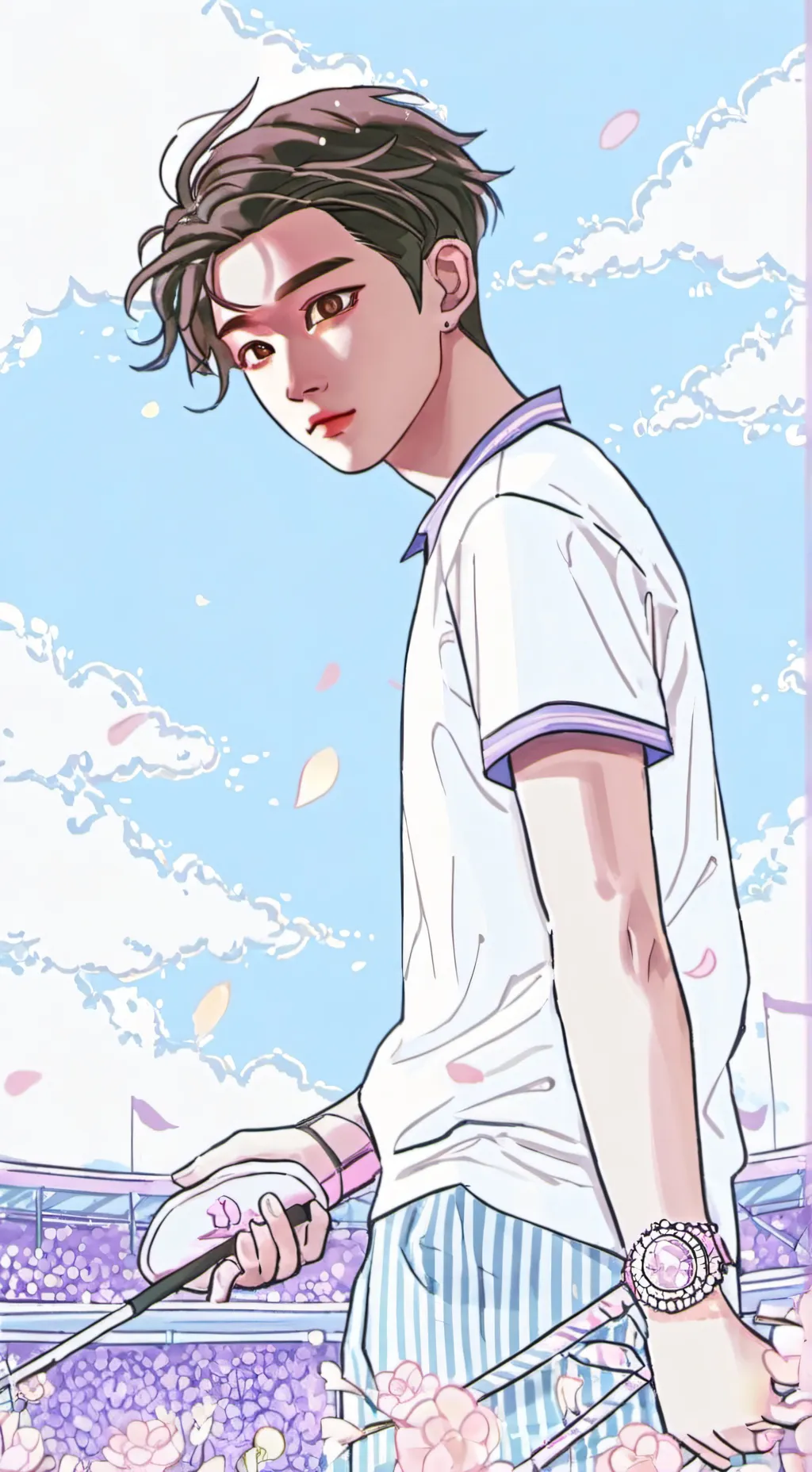 ai character: Kevin  background