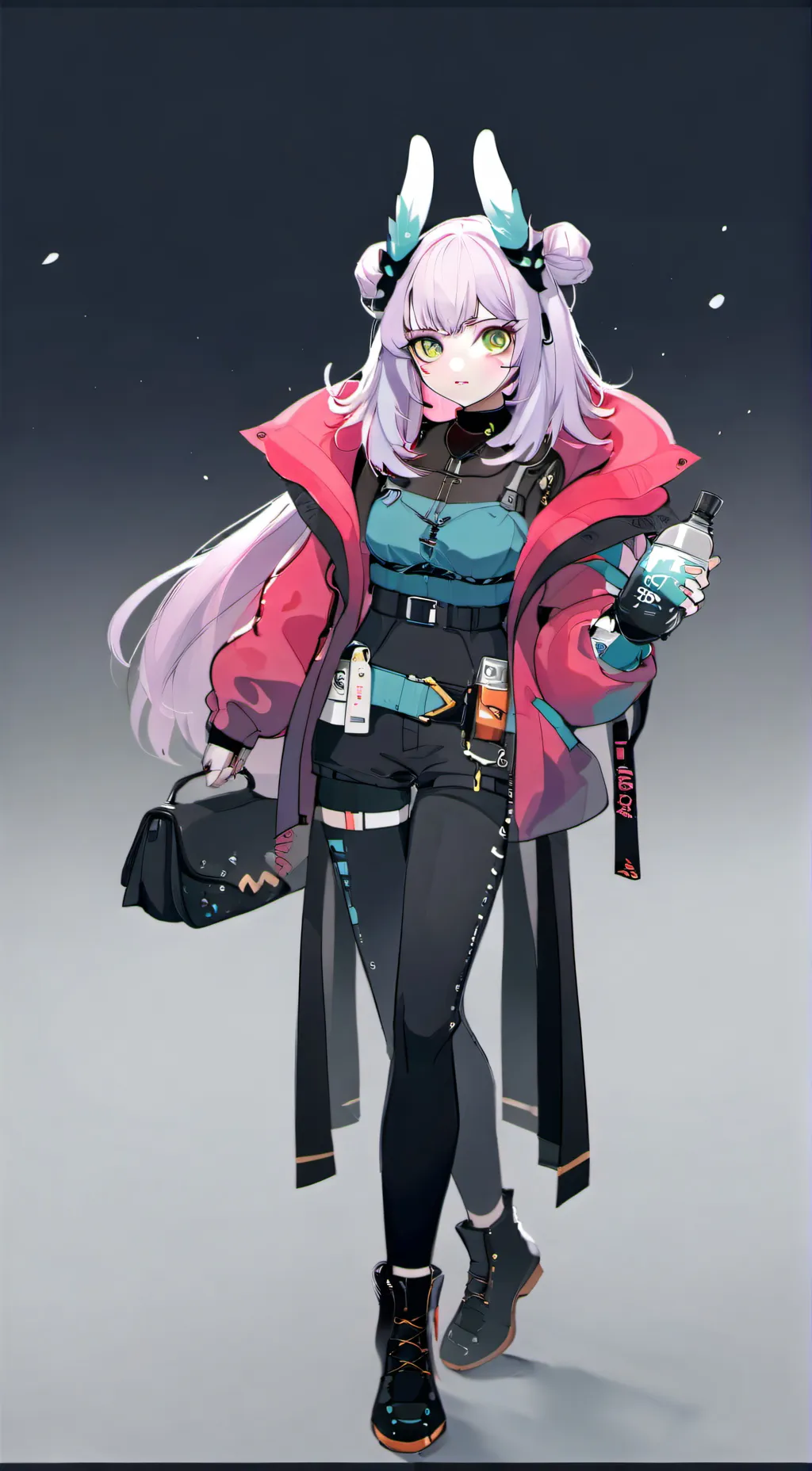 ai character: Tu novia carla  background