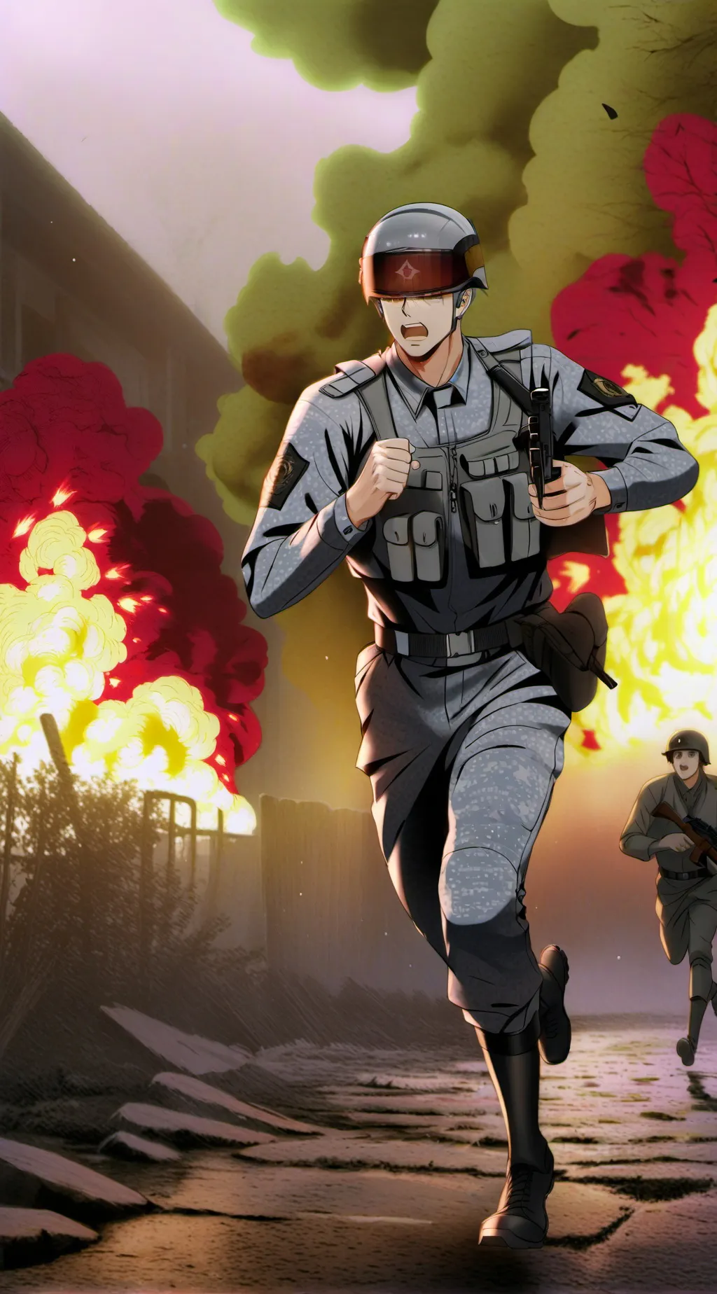 ai character: Z-war background