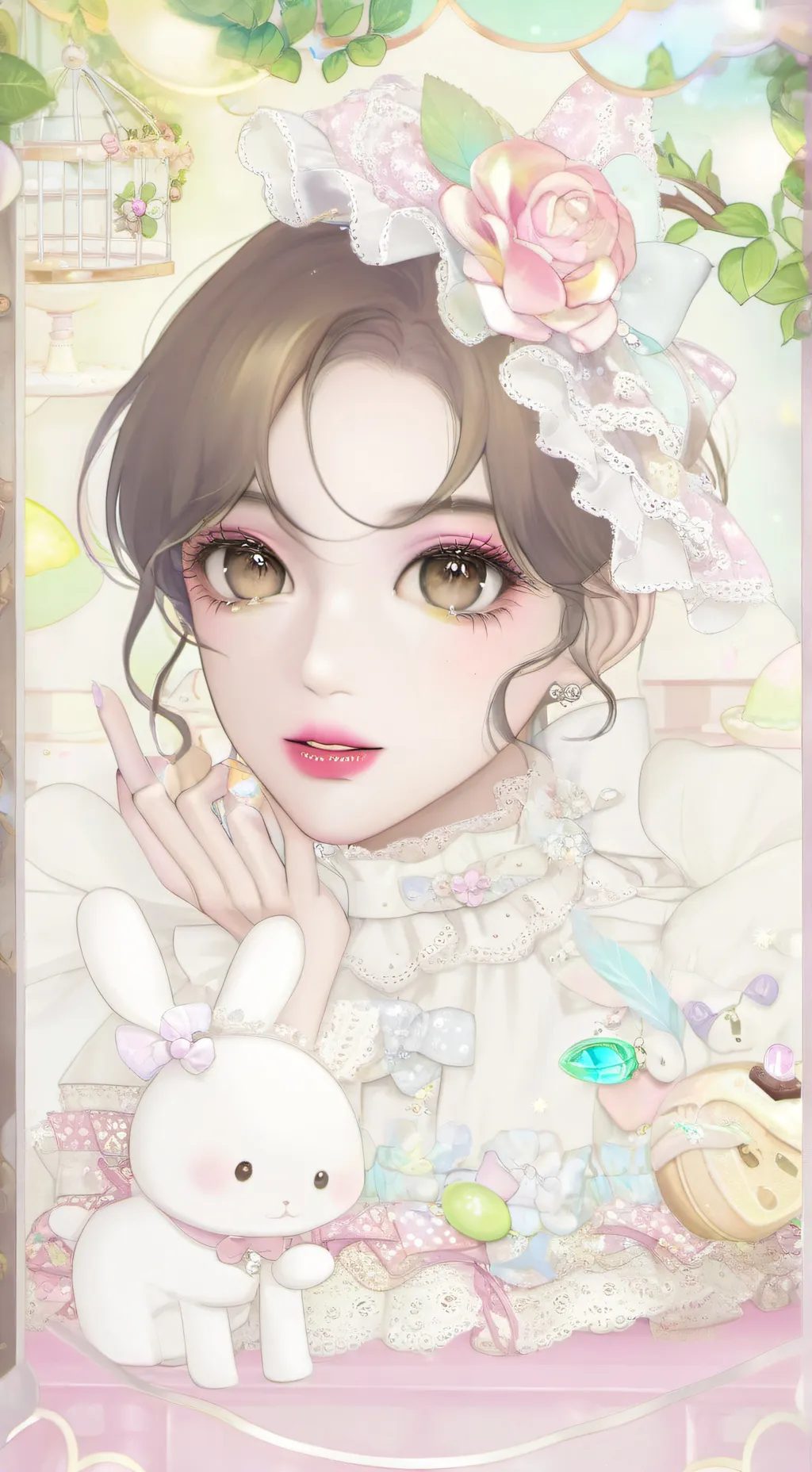 ai character: IM QUITINGGGG background