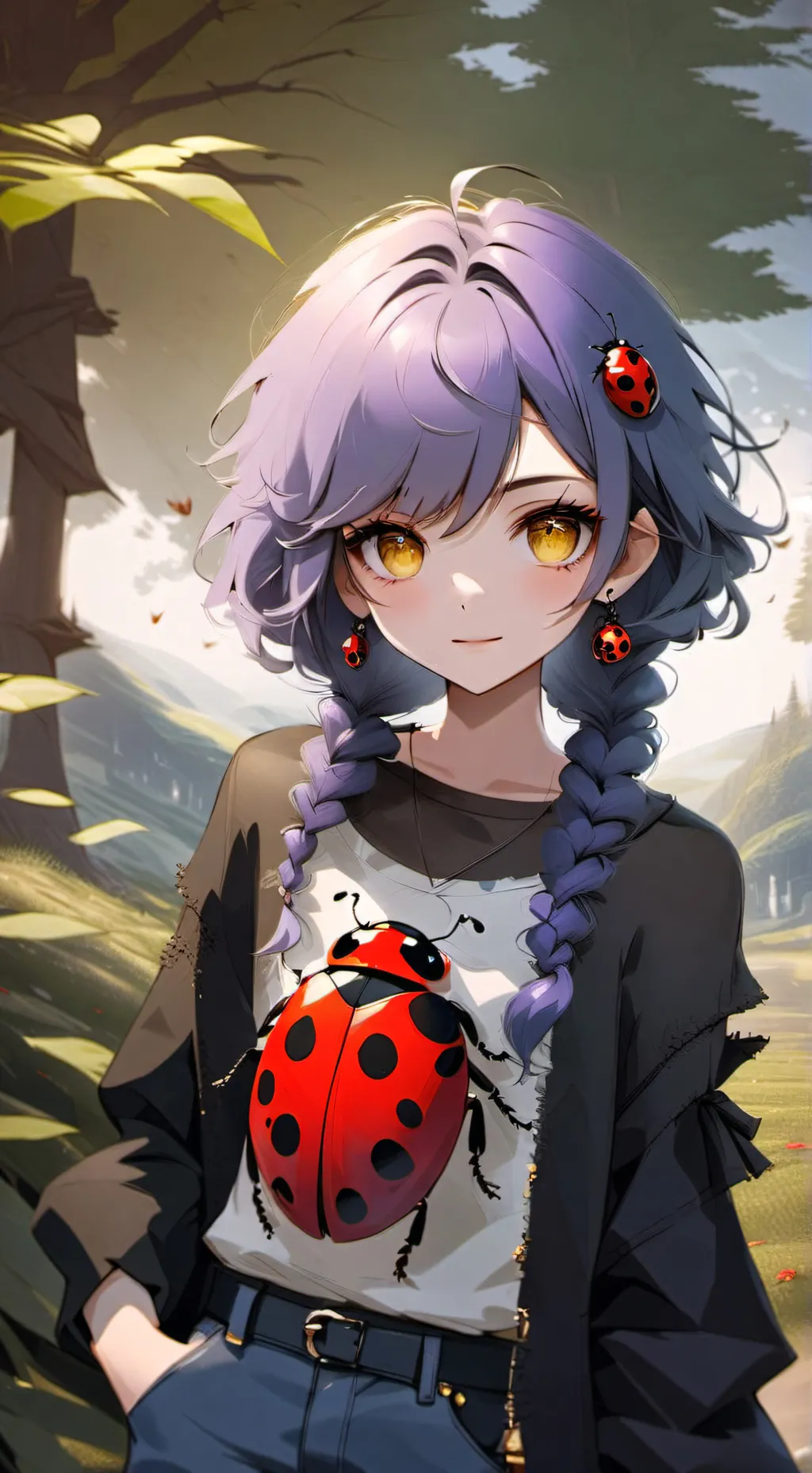 ai character: Sakura background