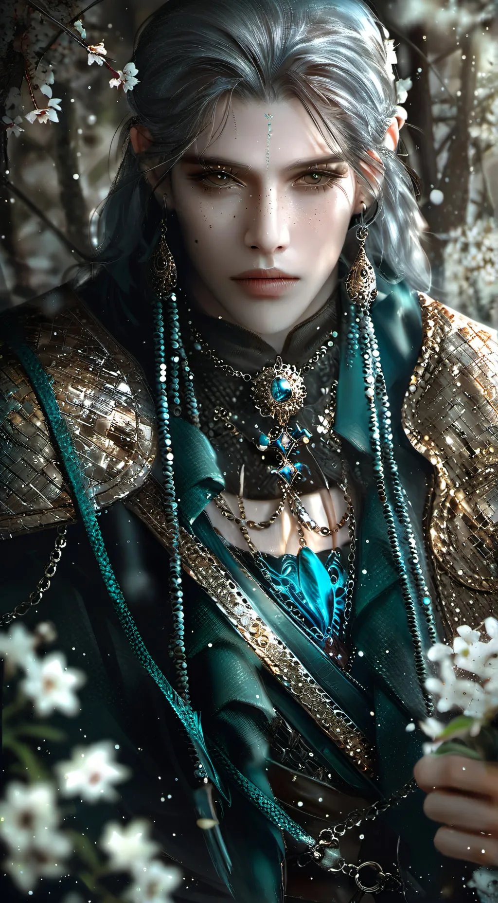 ai character: Leo  background