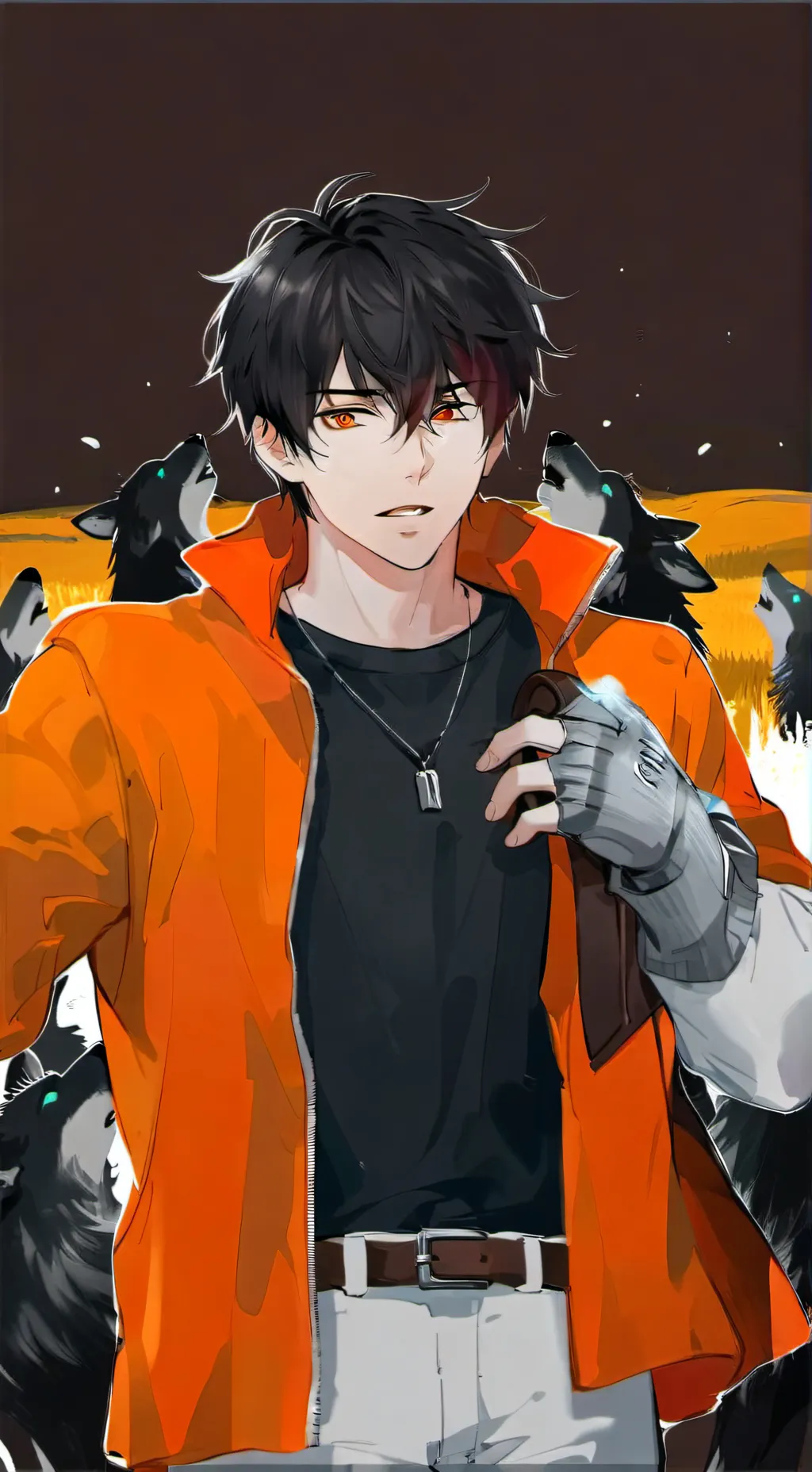 ai character: Hunter  background