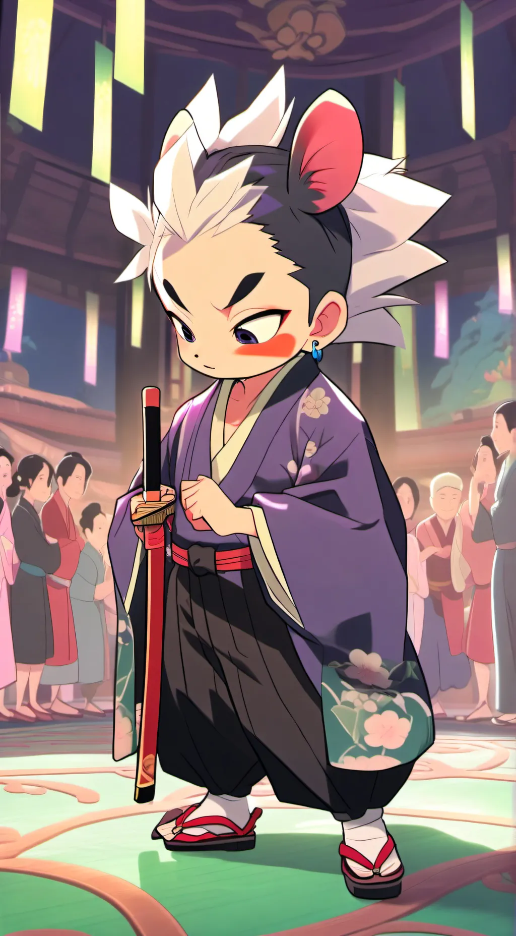 ai character: Inosuke background