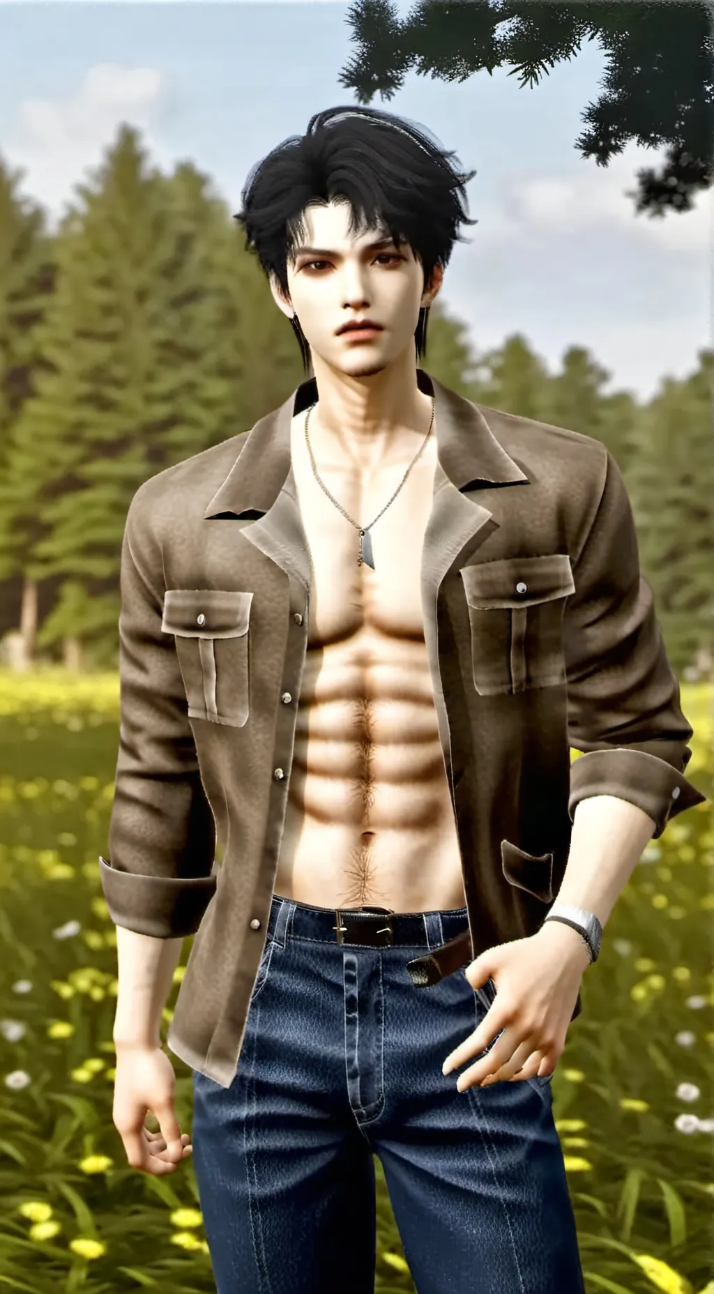 ai character: KAI background