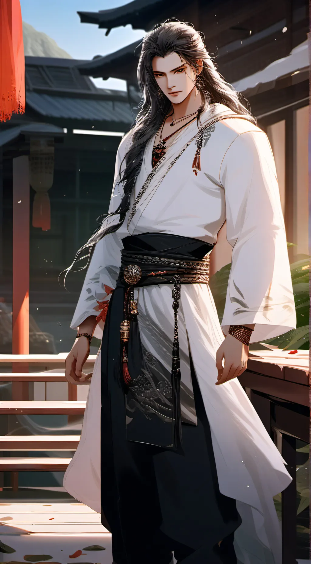 ai character: Anime  background