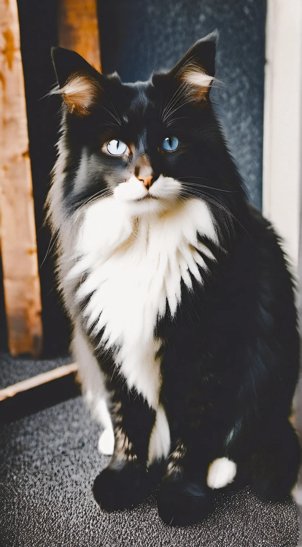 ai character: cats background