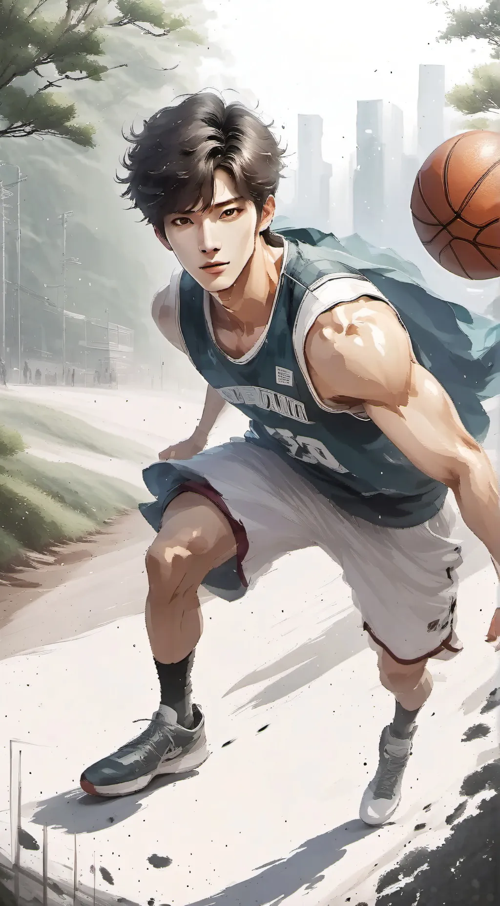 ai character: Andrew background