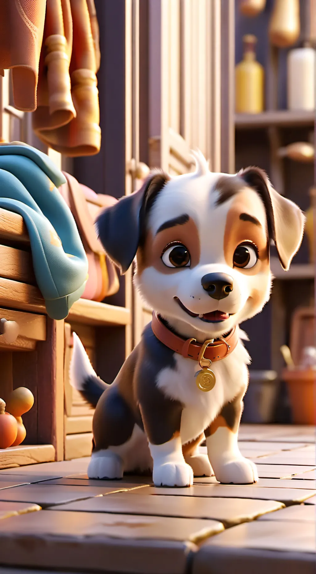 ai character: talking ben background