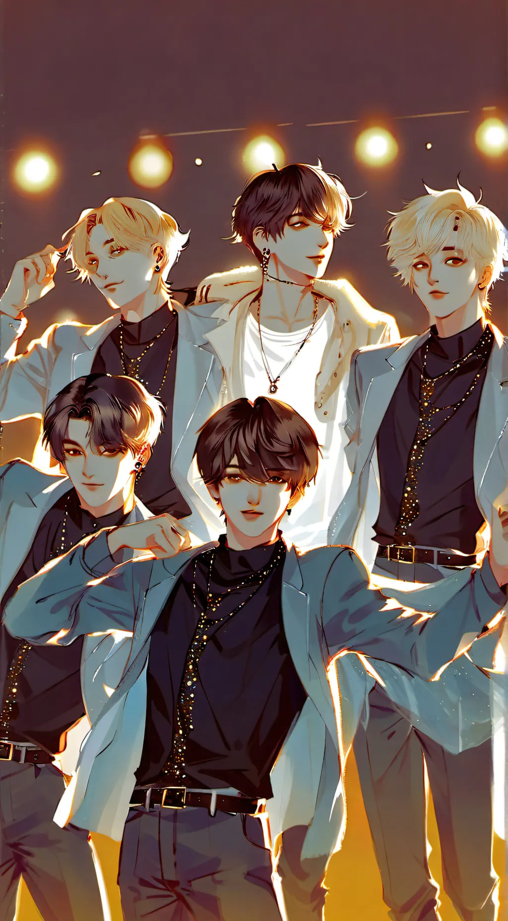 ai character: 💭STRAY KIDZ FLIGHT background