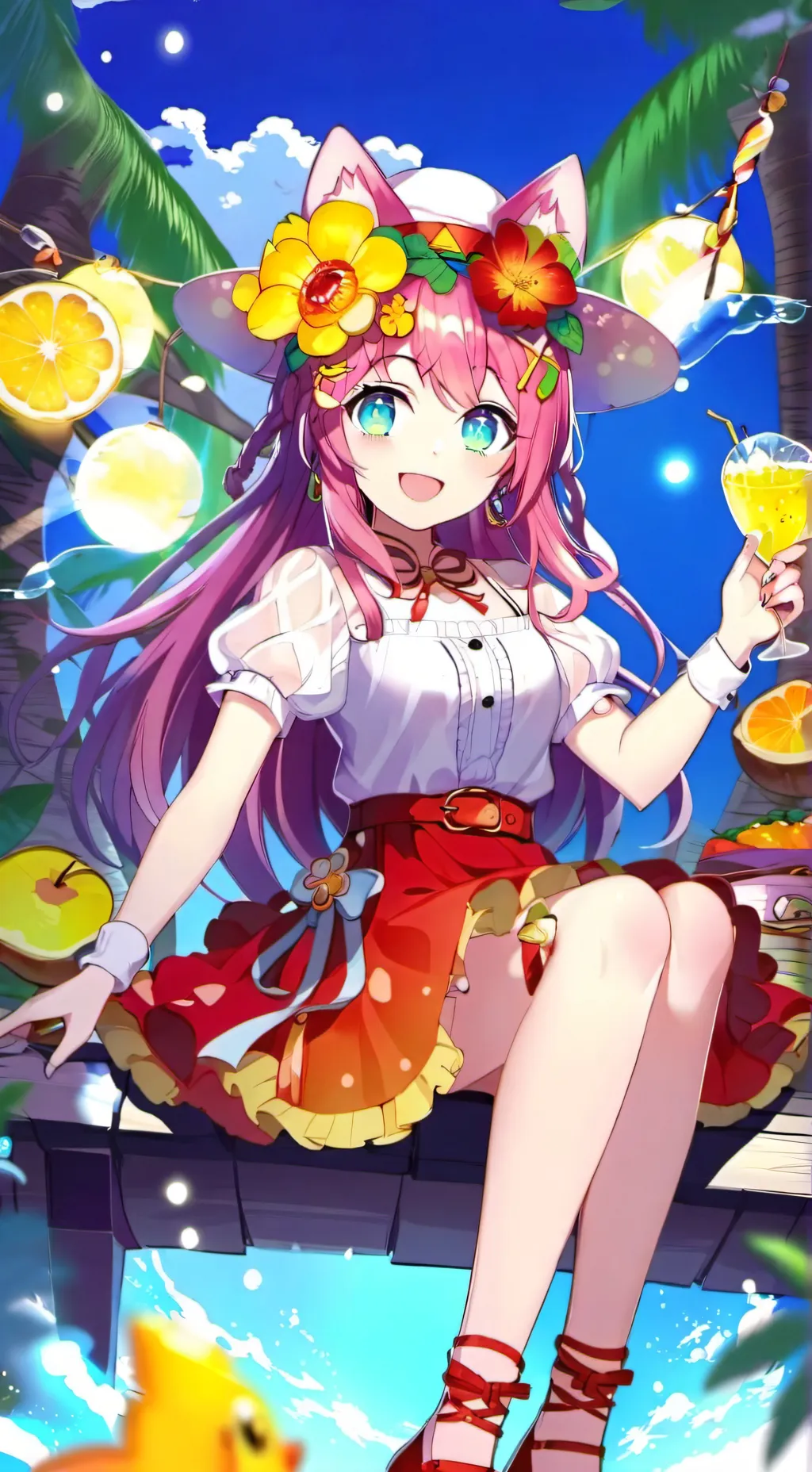 ai character: Lucie background