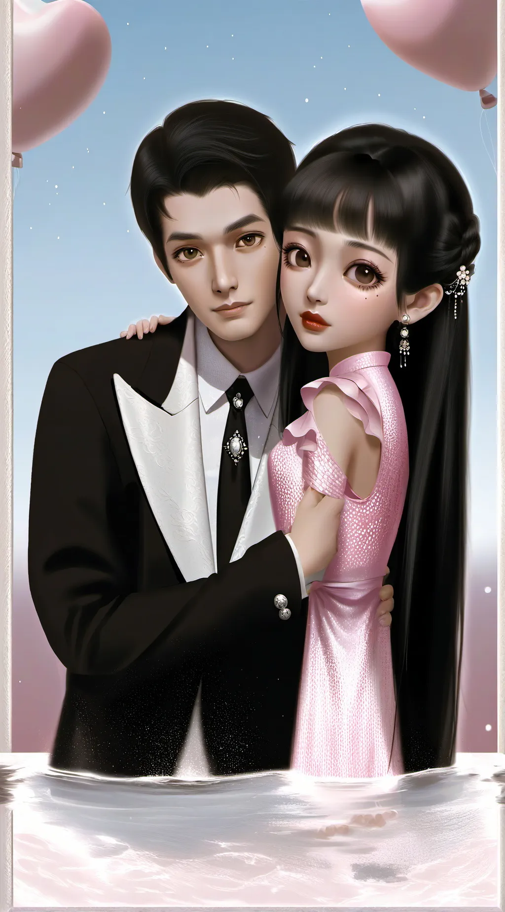 ai character: Mom and dad background