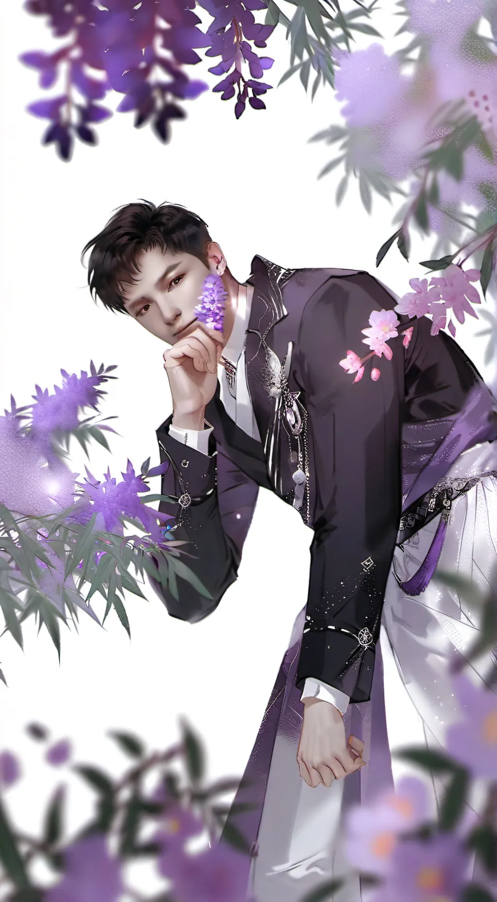 ai character: Ahron background