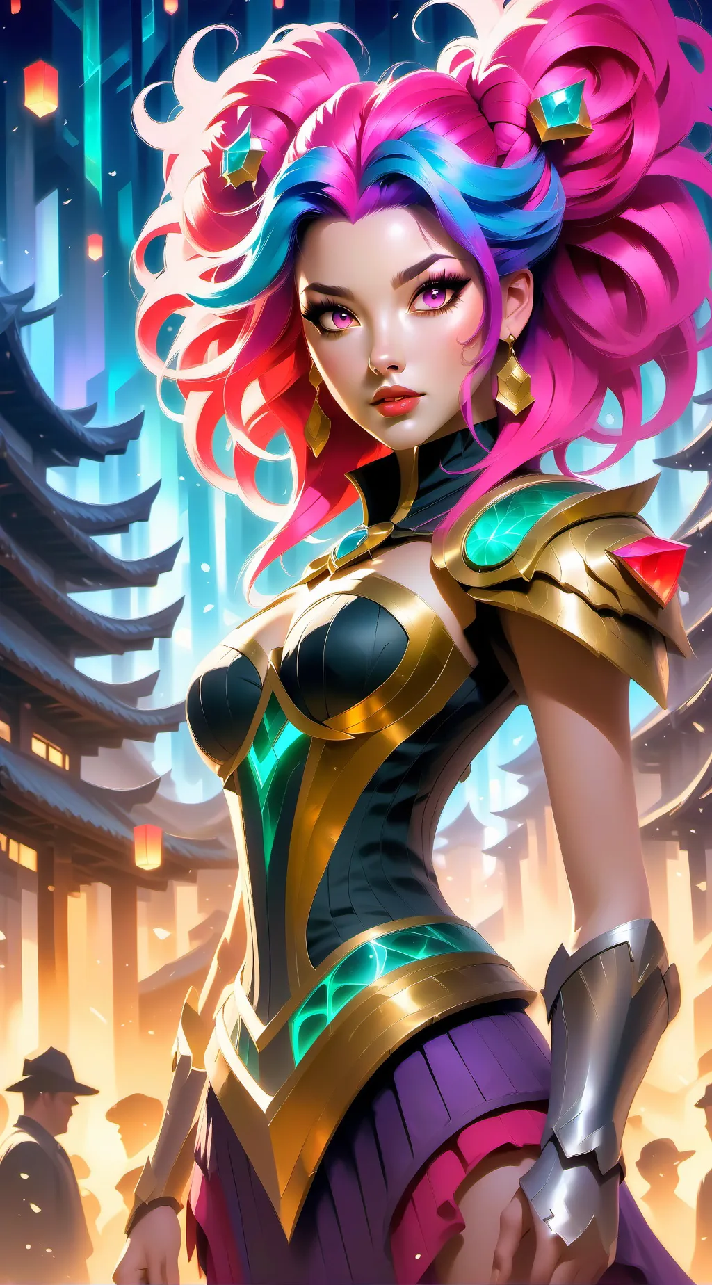 ai character: Warrior Y/N background