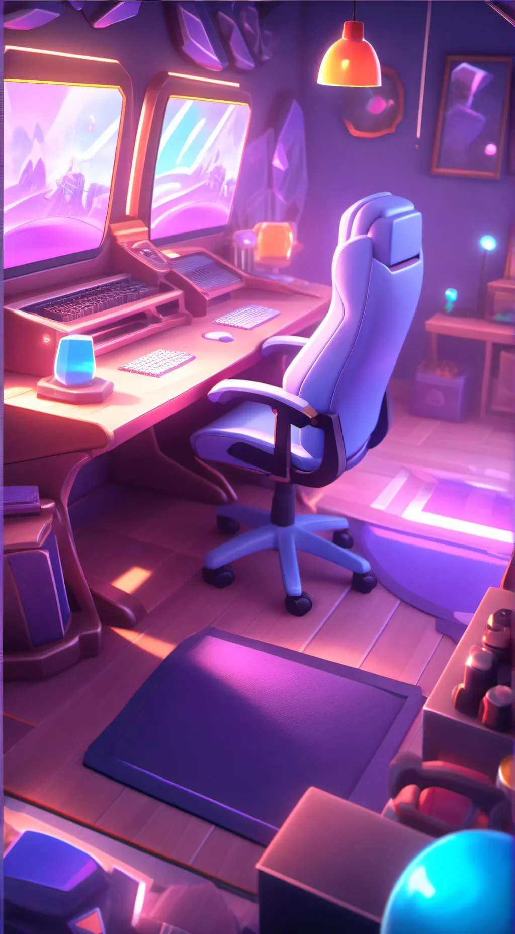 ai character: Dris is herself background