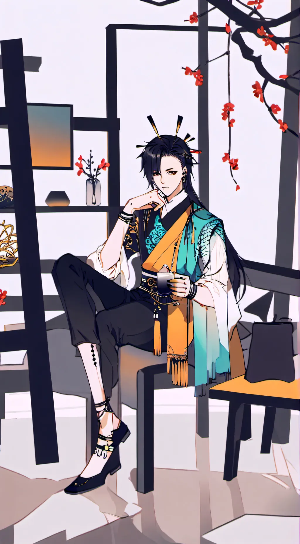 ai character: marcon background