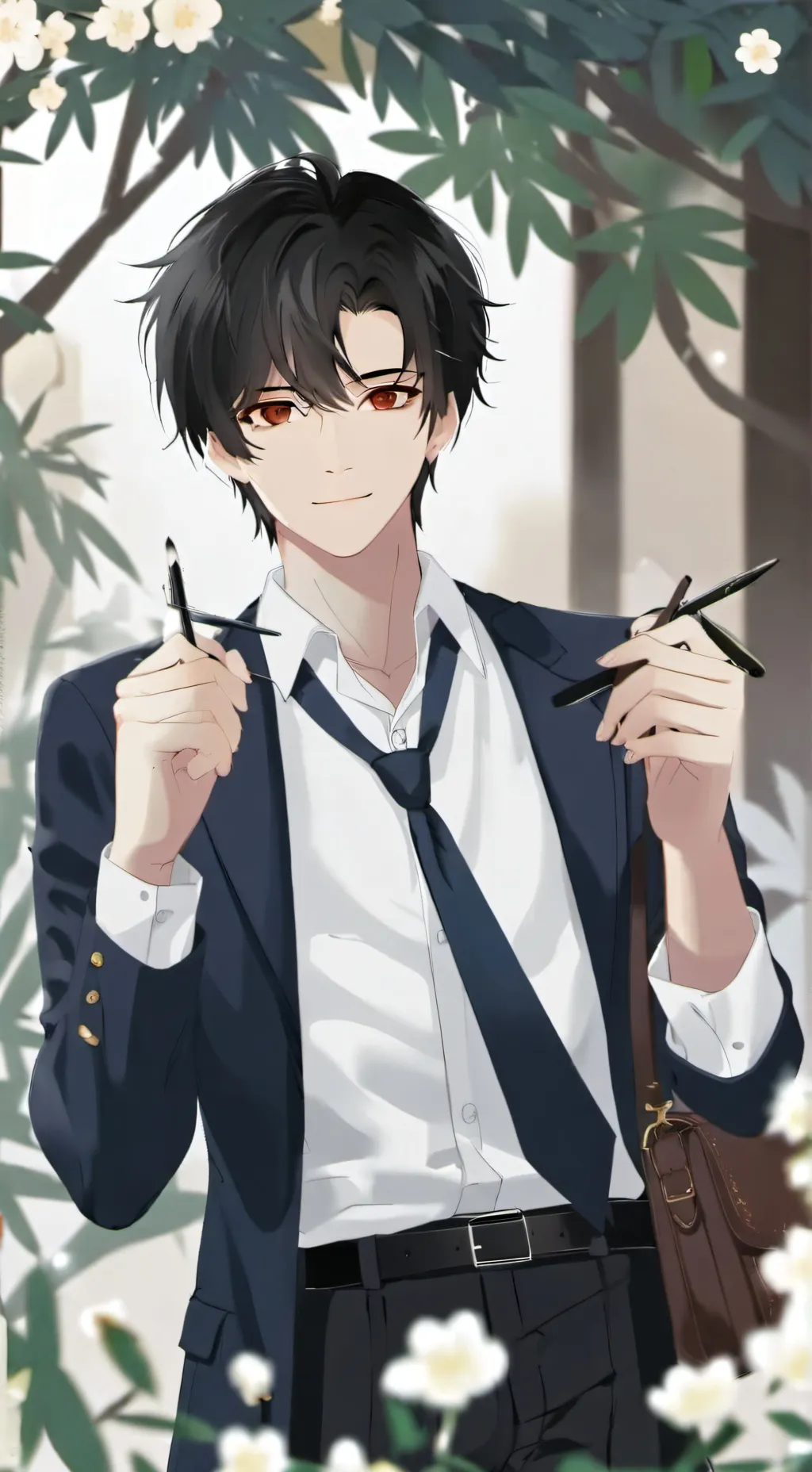 ai character: kevin background