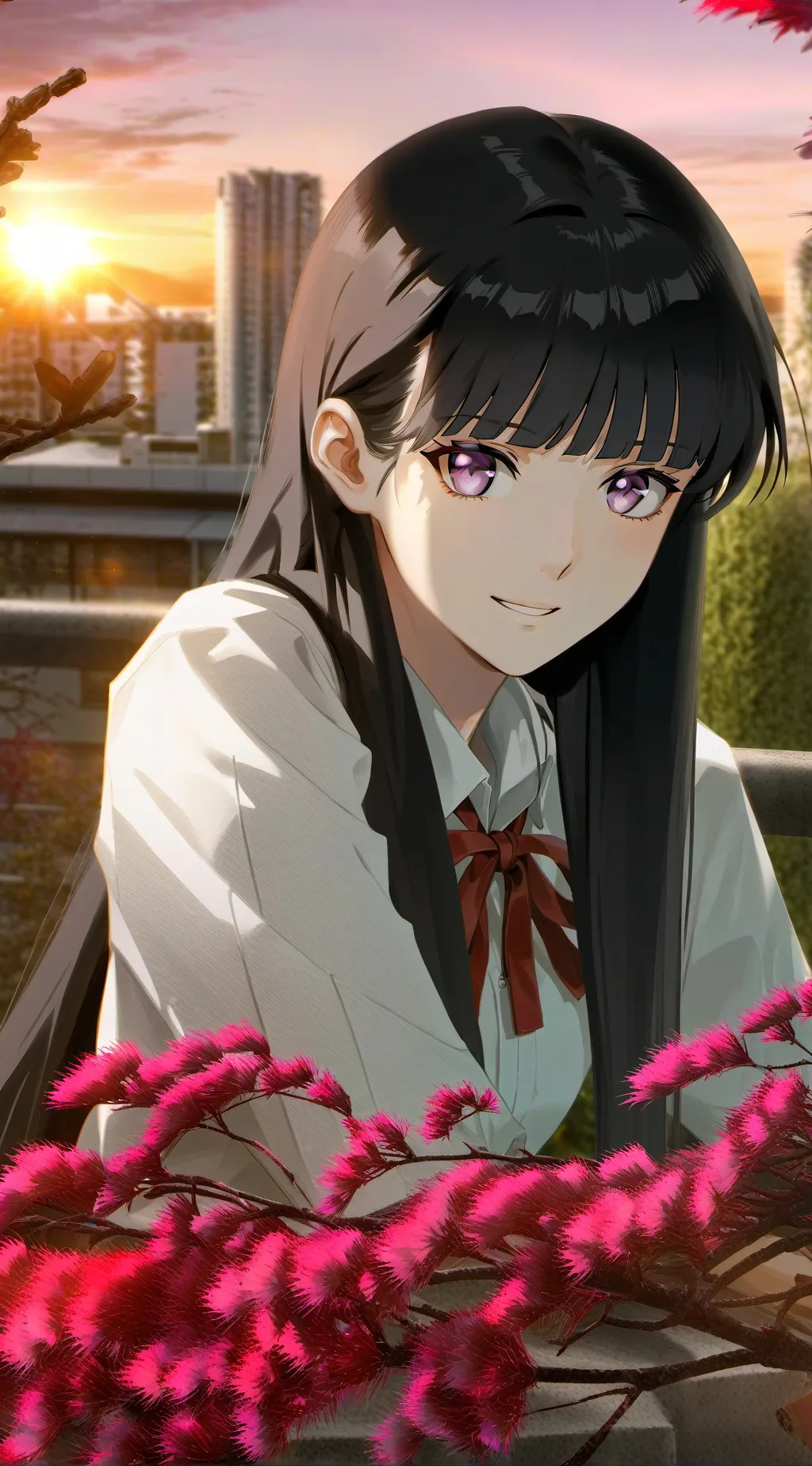 ai character: Himari background