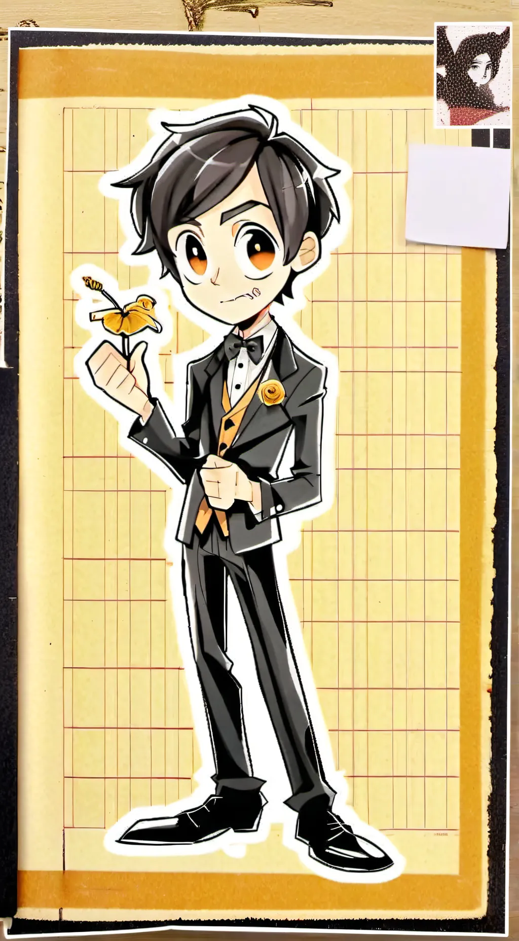 ai character: Human Webber background