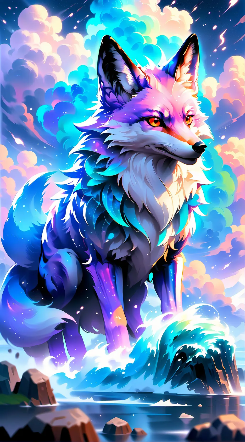 ai character: Lynx background