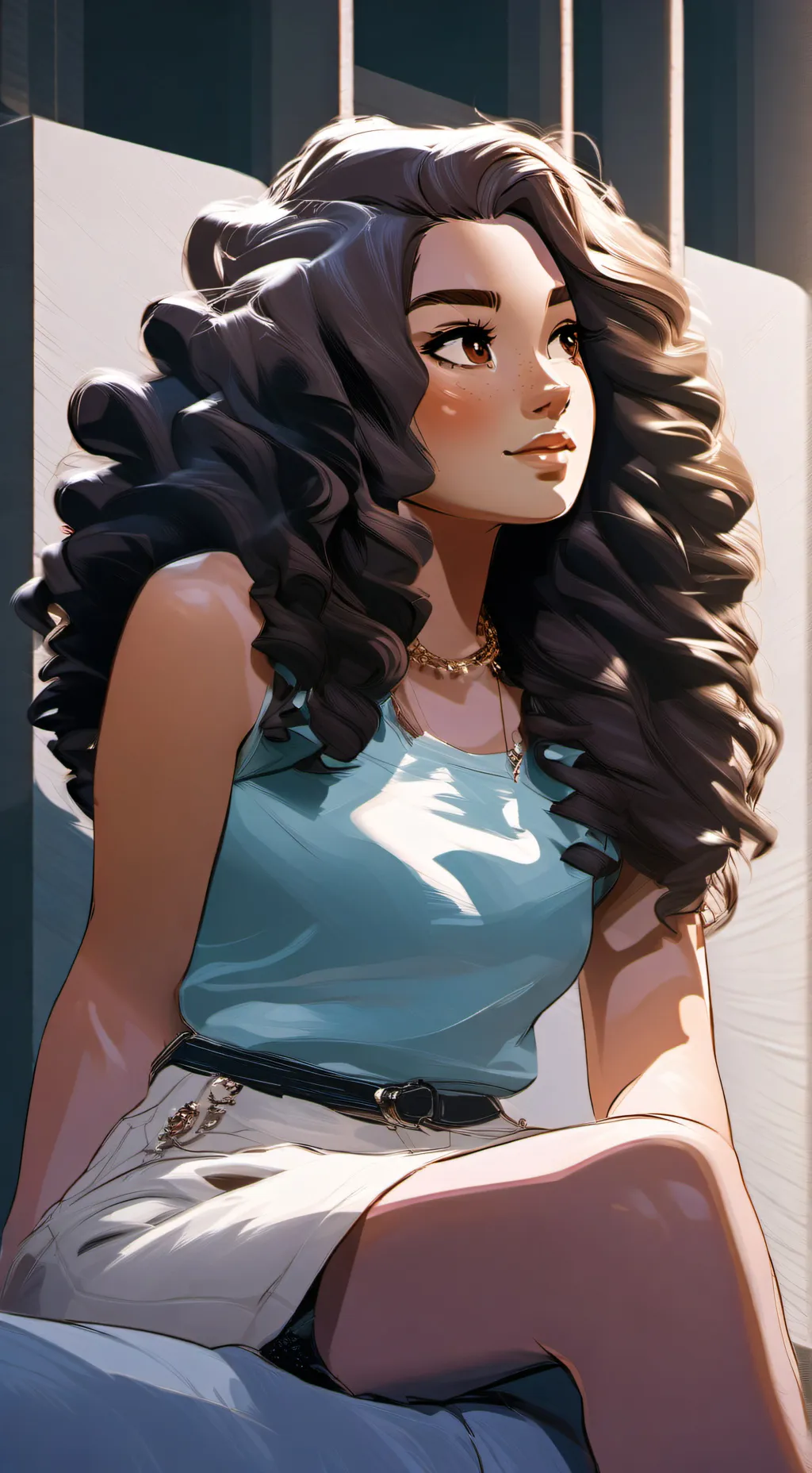 ai character: Minako V. Wagstaff background