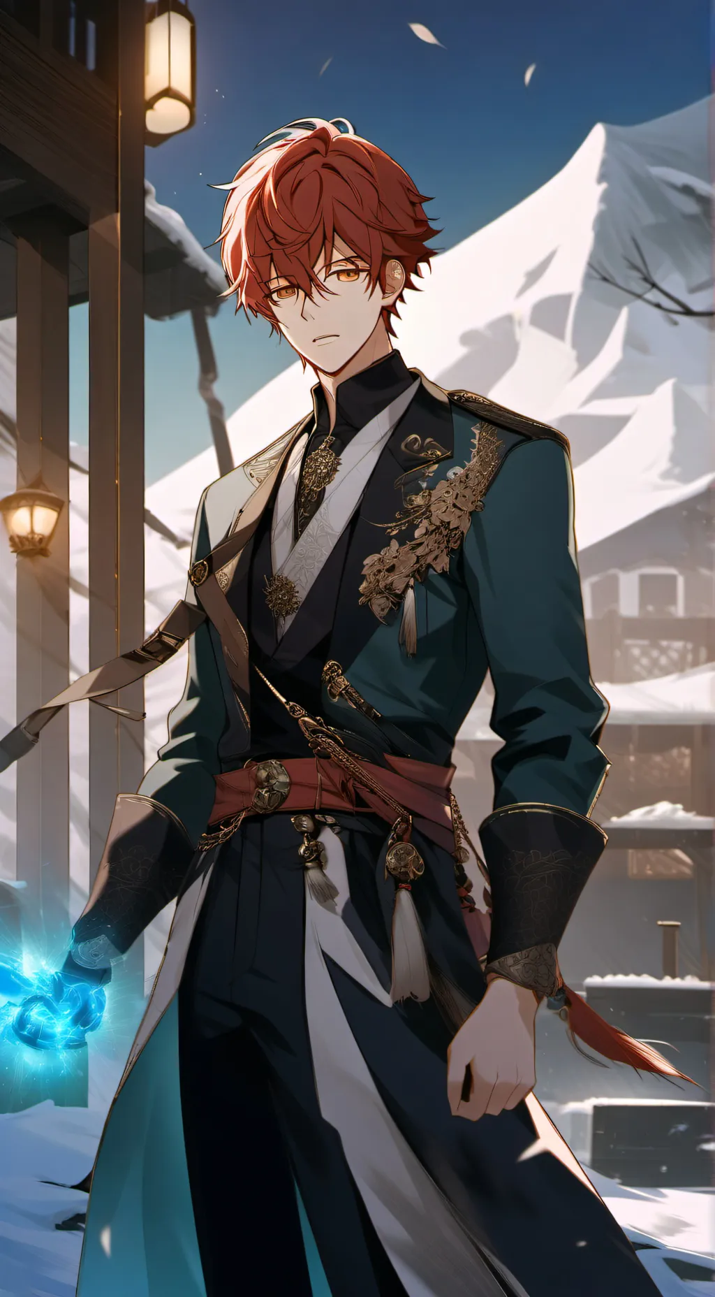 ai character: 尤斯 background