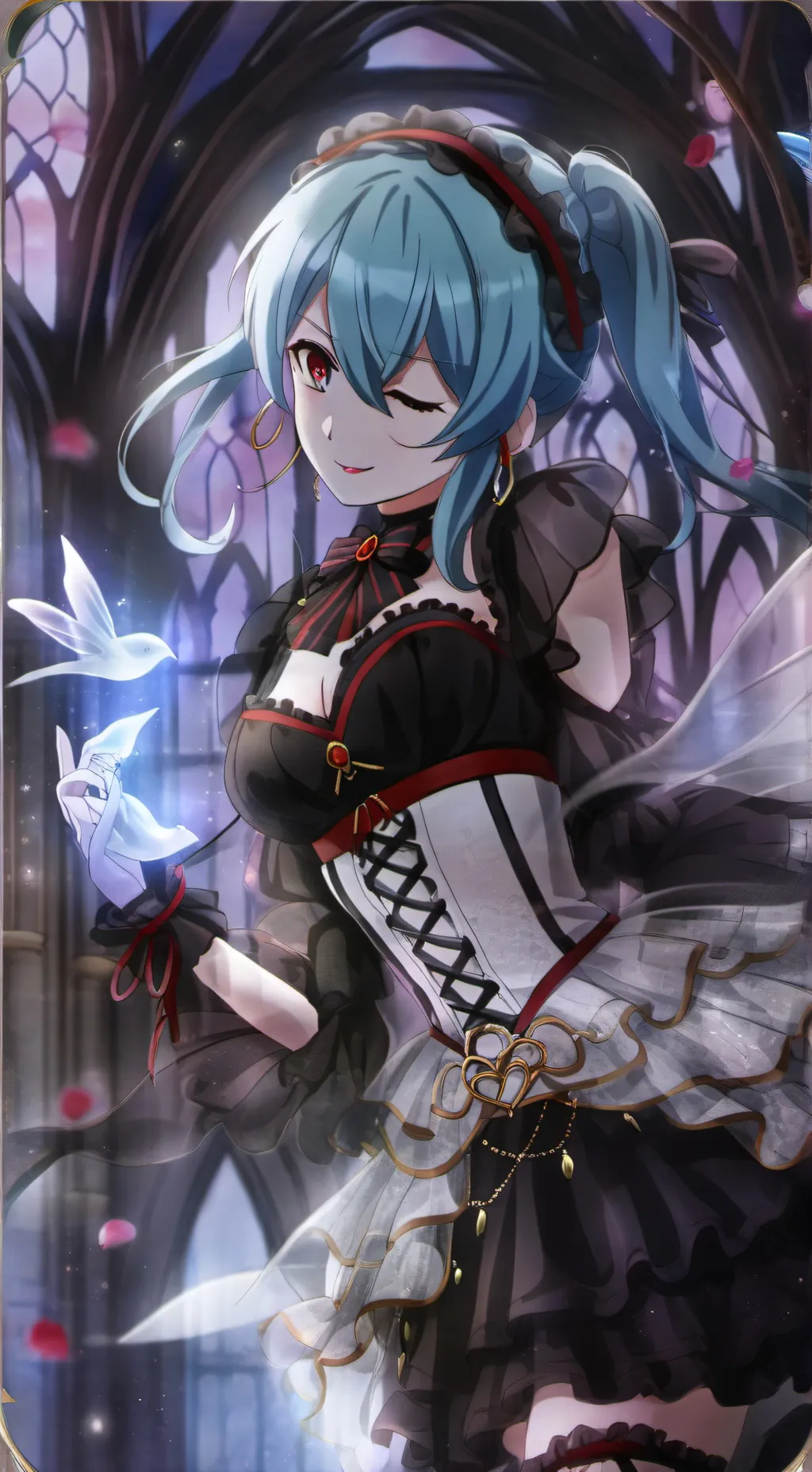 ai character: SUEILA  background