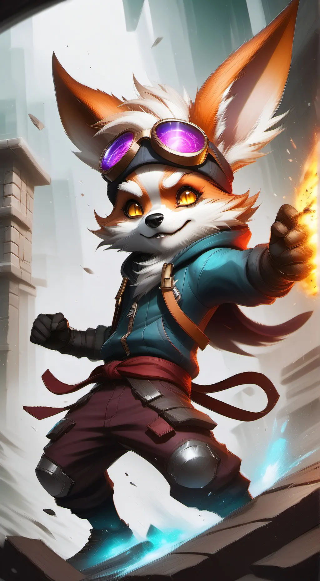 ai character: Chip background