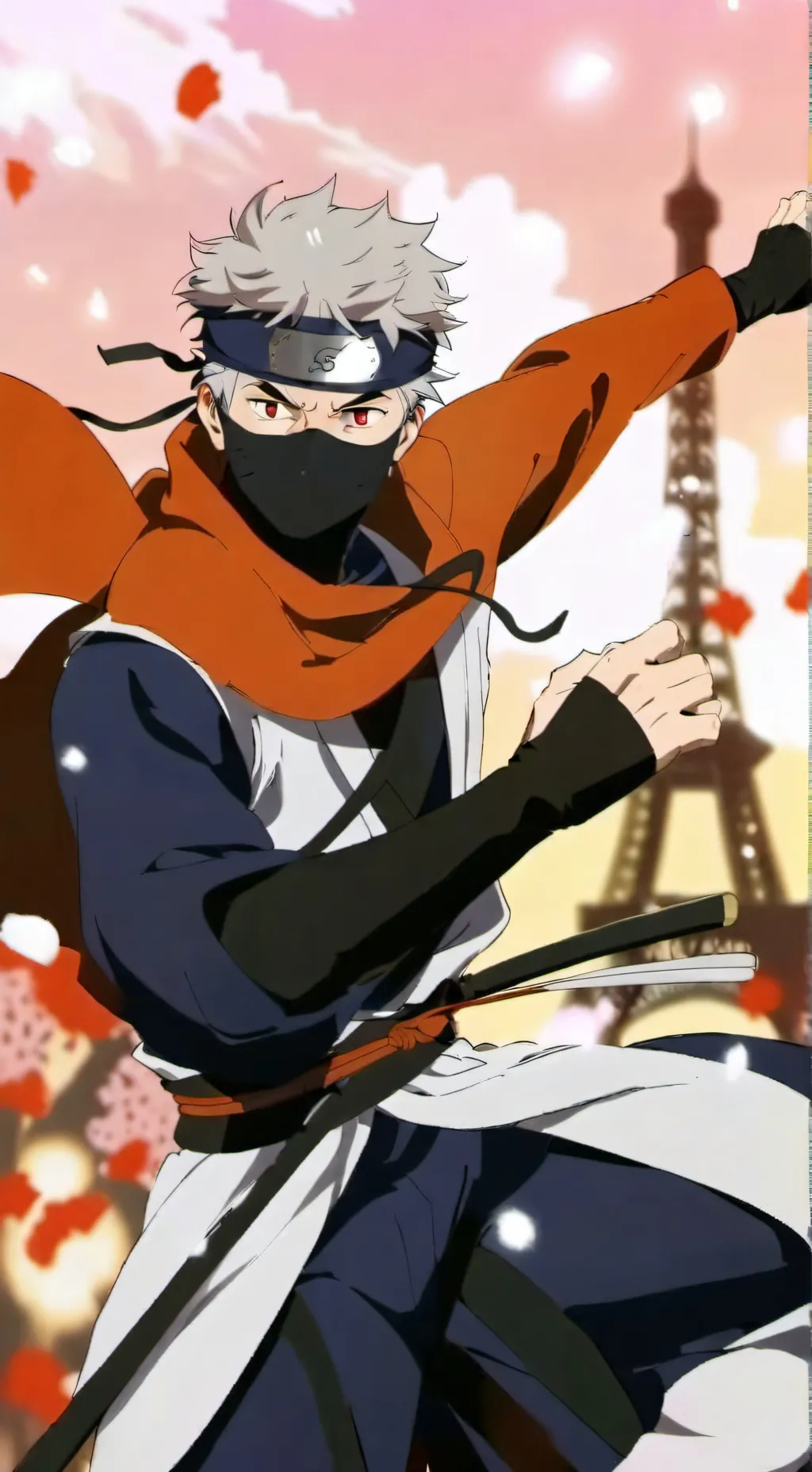 ai character: Naruto X MLB background