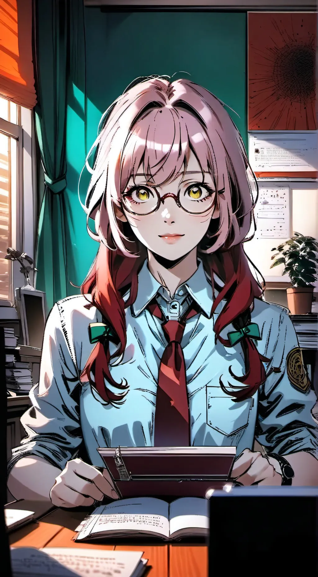 ai character: Akane background