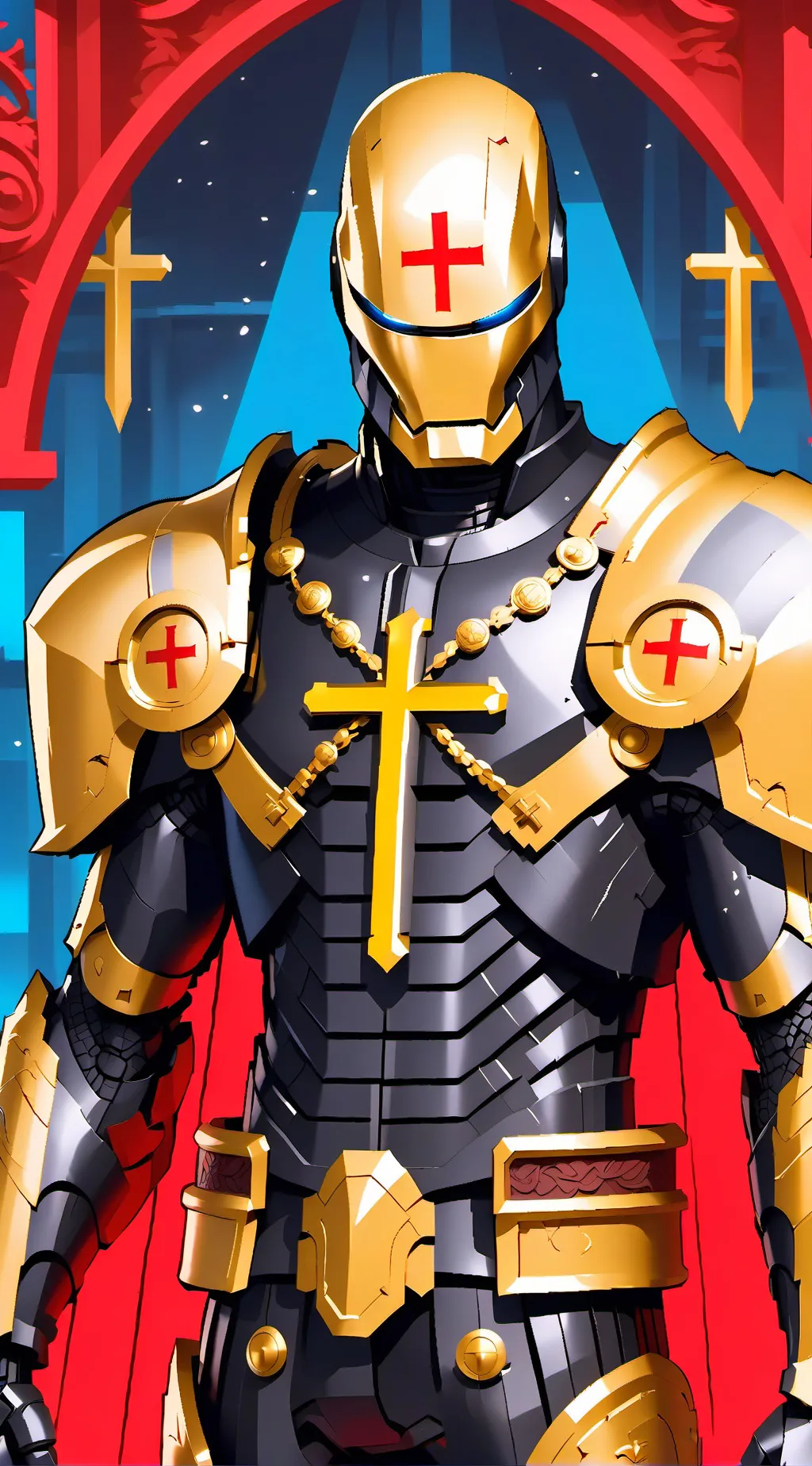 ai character: Furry crusaders background