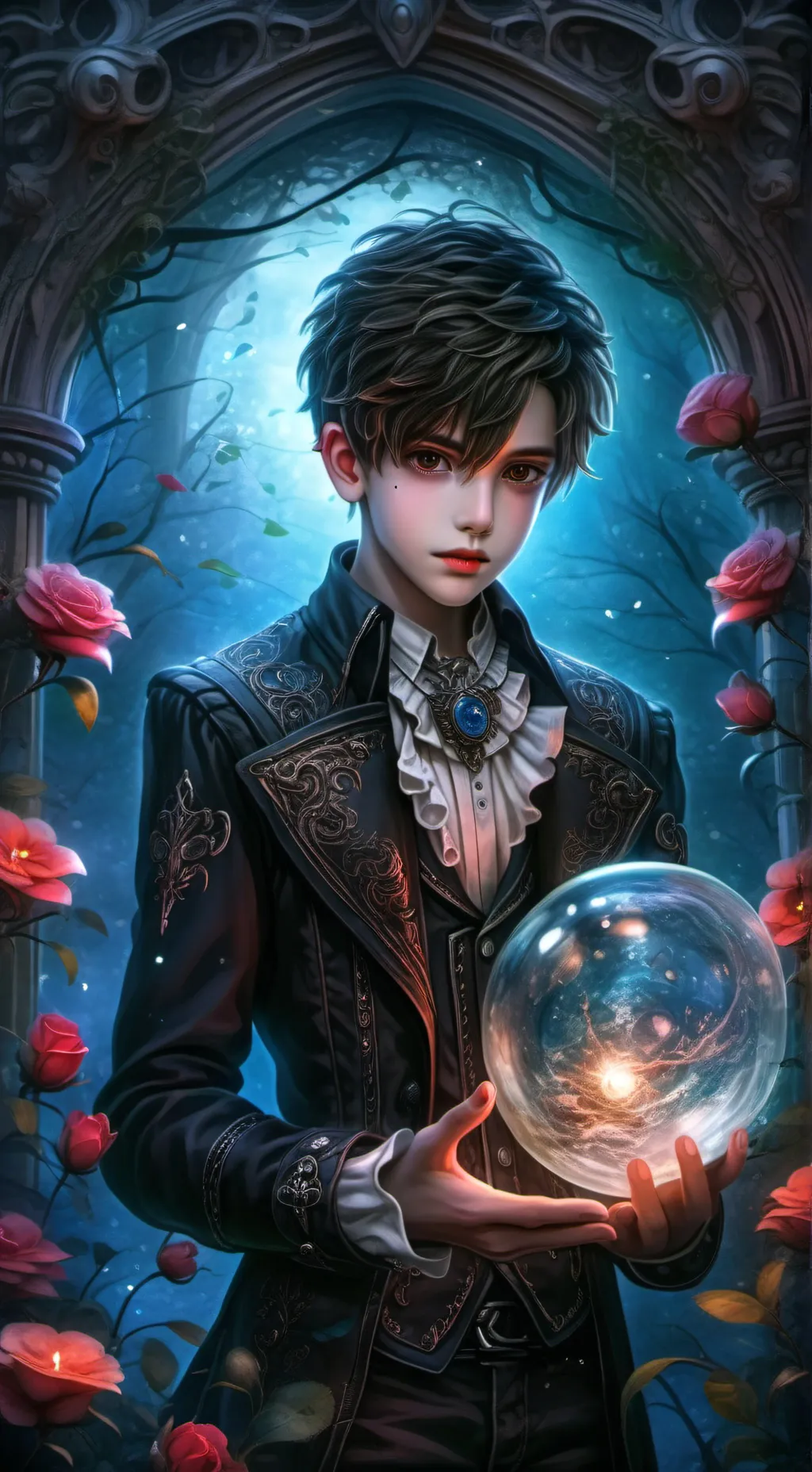 ai character: Sebastian background