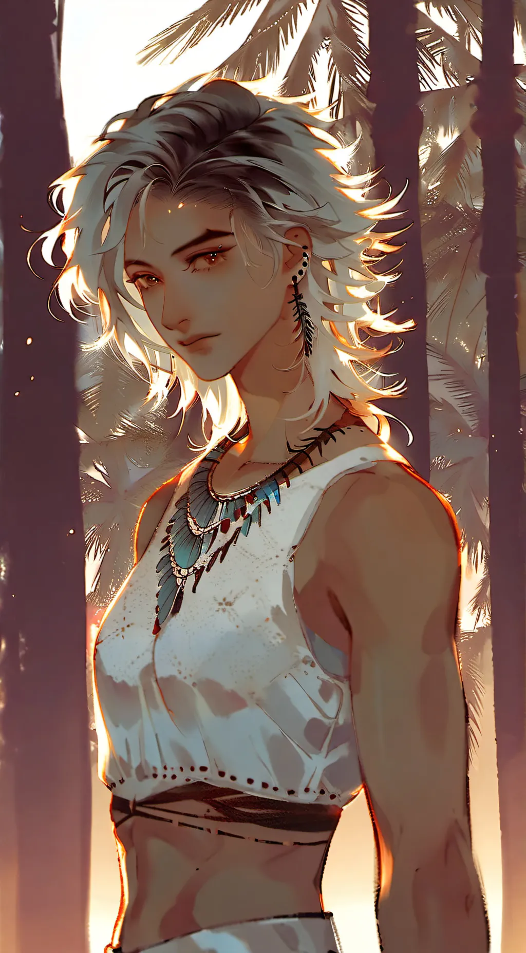 ai character: EL3NA background