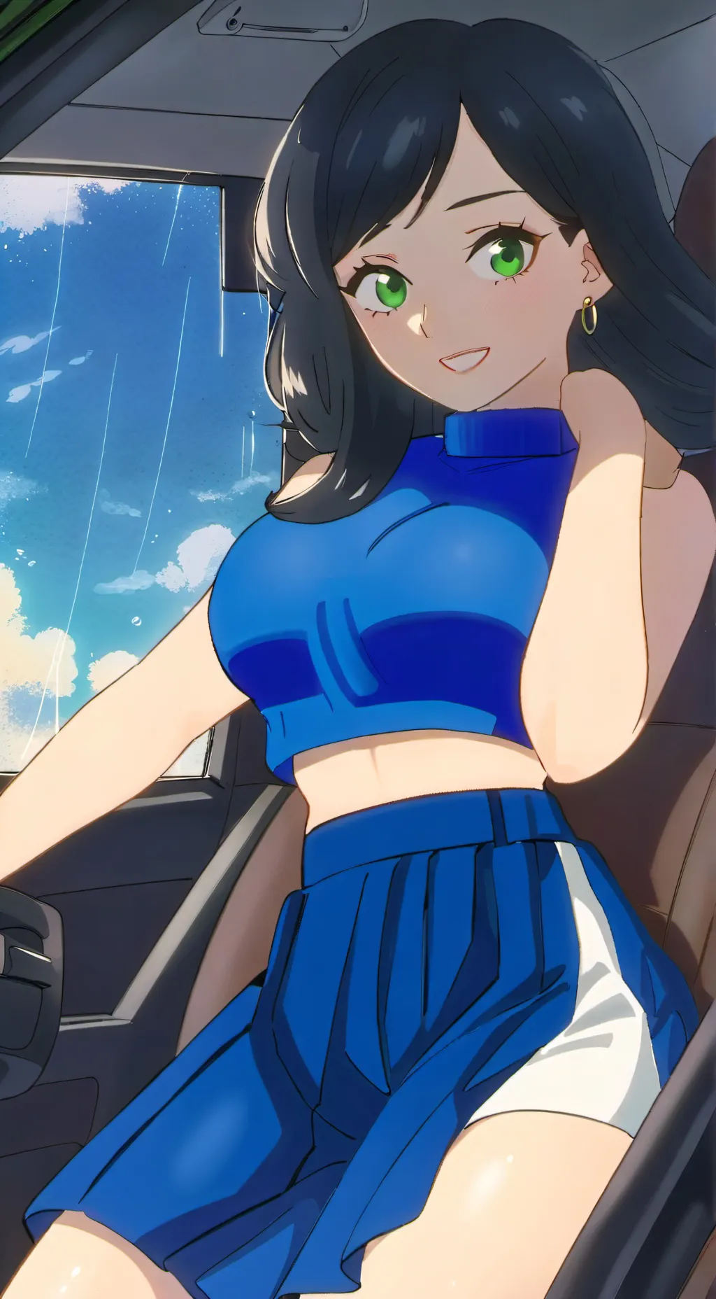 ai character: Sayori Williams  background