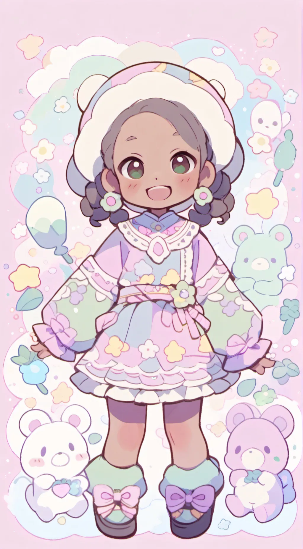 ai character: L and G background