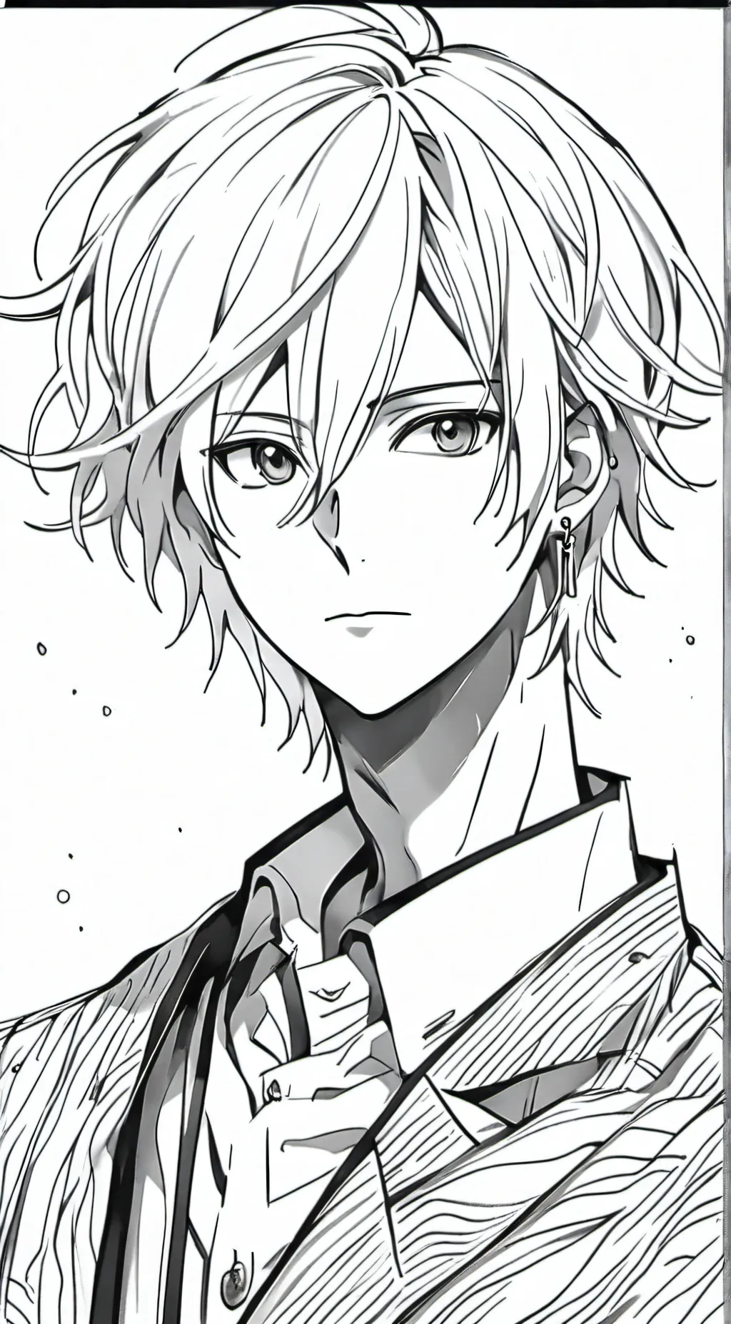 ai character: Chroma background